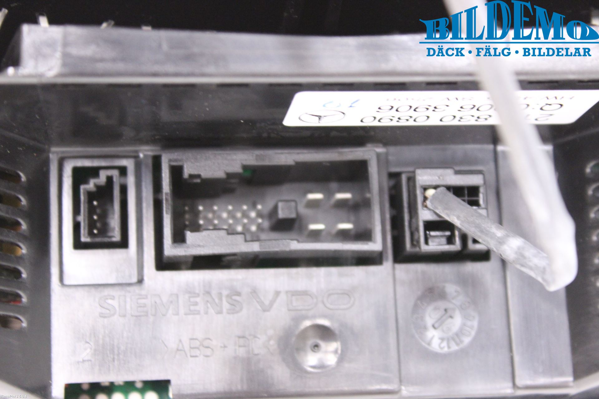 Mercedes-Benz MB E-KLASS (W211) 02-09 Varme Ac Betjening-Display