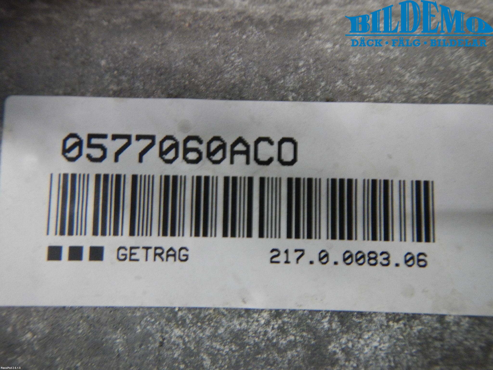 BMW Z4 E89 09-16 Gearkasse 6 Trinn