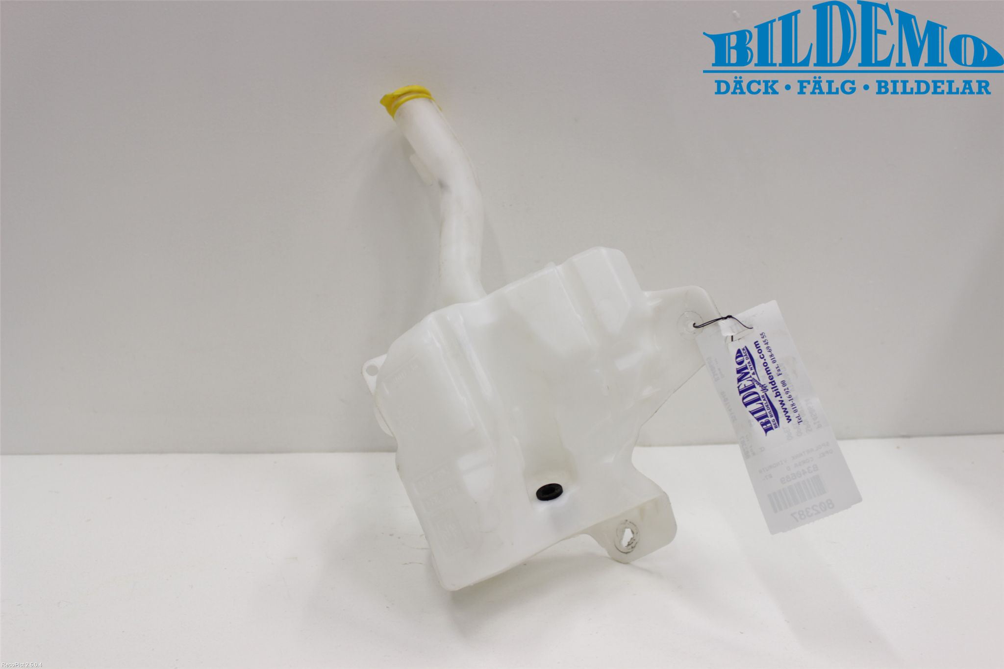 Opel CORSA D 07-14 Spylerbeholder Frontrute