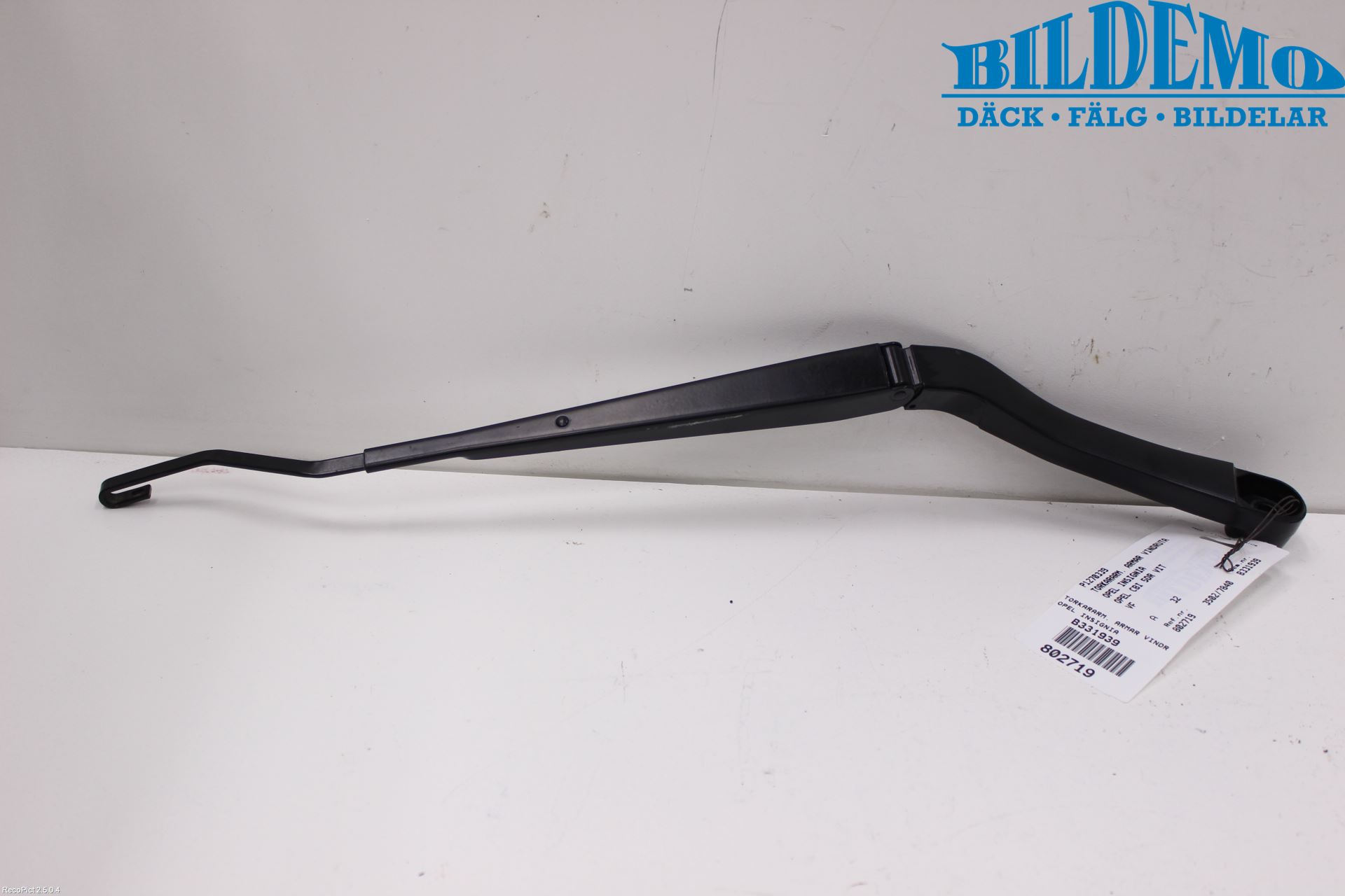 Opel INSIGNIA 09-16 Viskerarm-Armer Frontrute