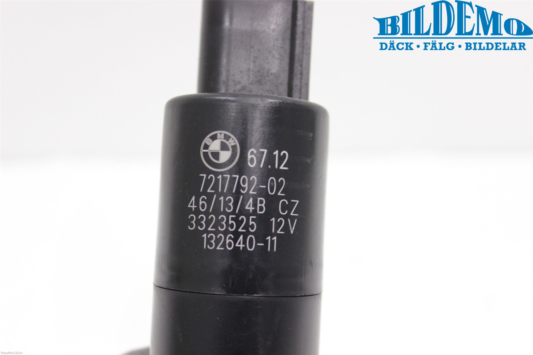 BMW 1 F20/F21 11-19 Spylerpumpe Høytrykk