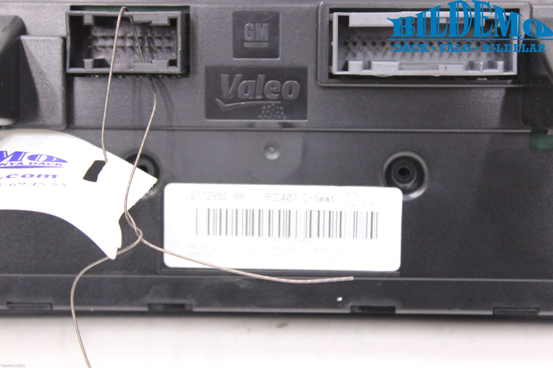 Saab 9-3 VER2/VER3 08-15 Varme Ac Betjening-Display