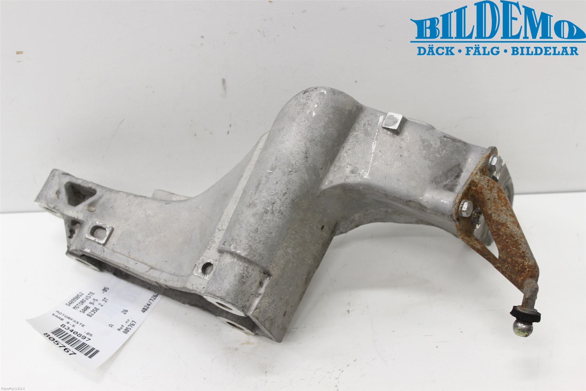 Saab 9-5 -05 Motor Feste Stål-Alu