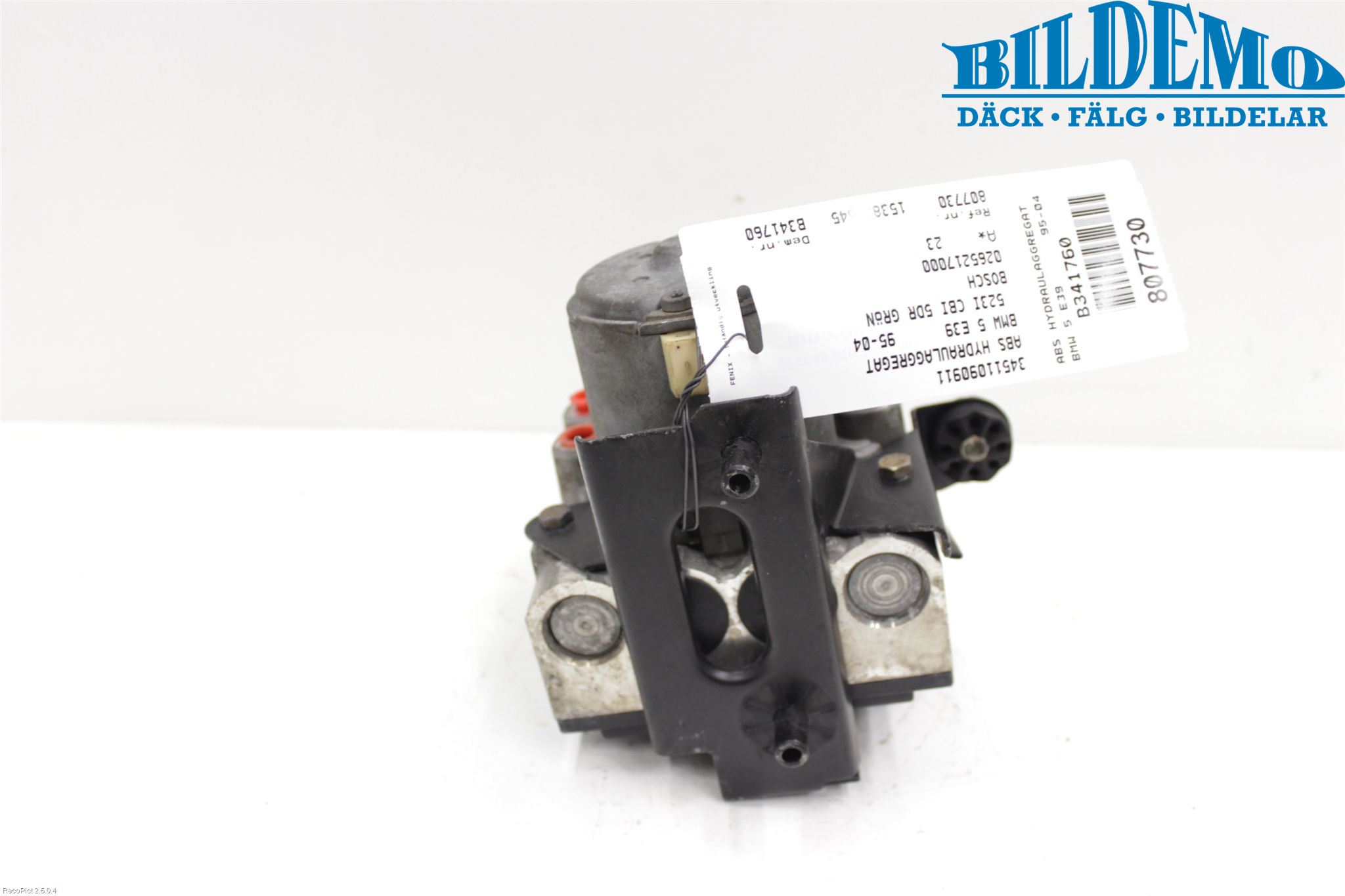 BMW 5 E39 95-04 Abs Hydraulikkaggregat