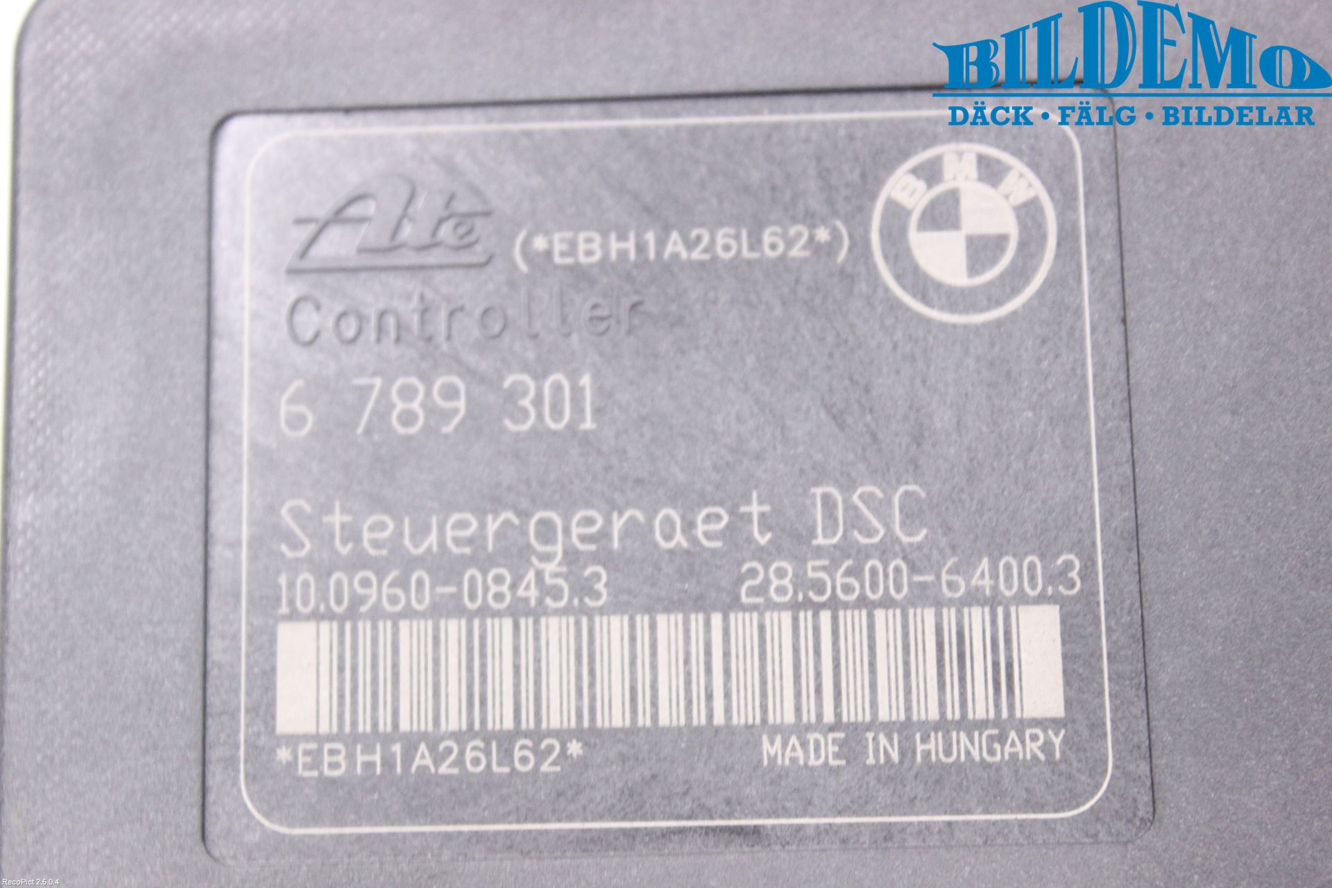 BMW 3 E90/91 SED/TOU 05-12 Abs Hydraulikkaggregat