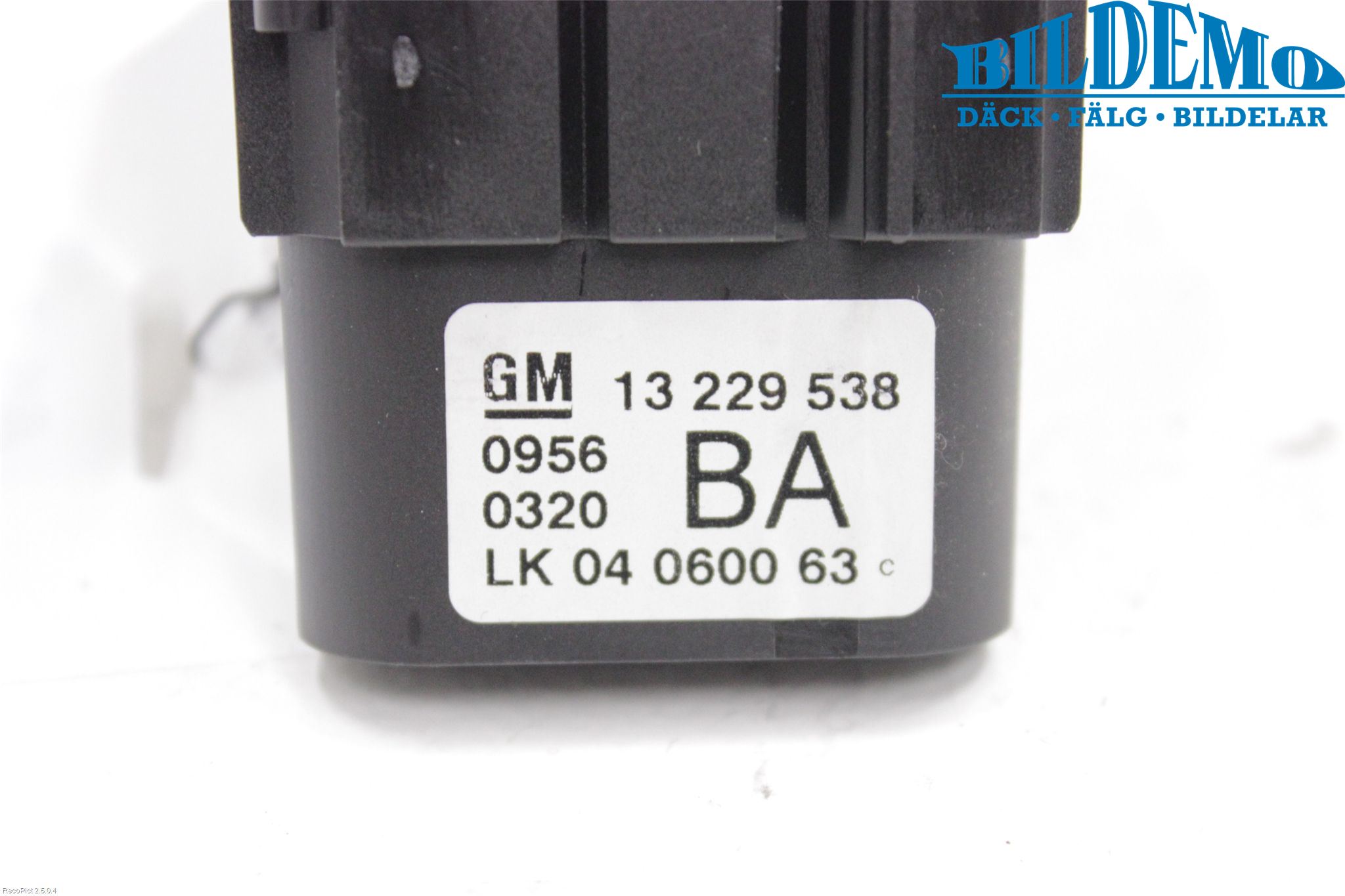 Opel VECTRA C 06-08 Bryter Hovedlys