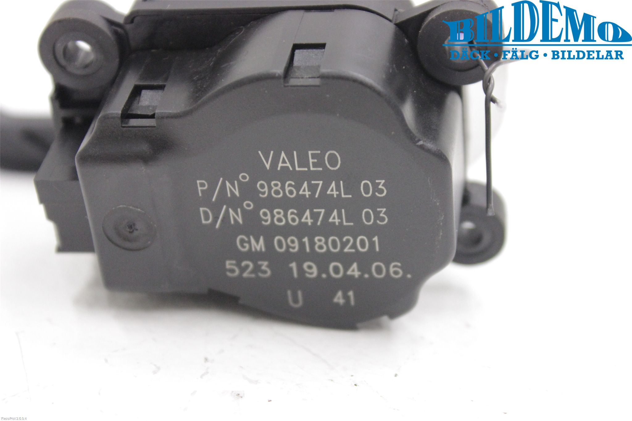 Opel VECTRA C 06-08 Varme Regulering Motor