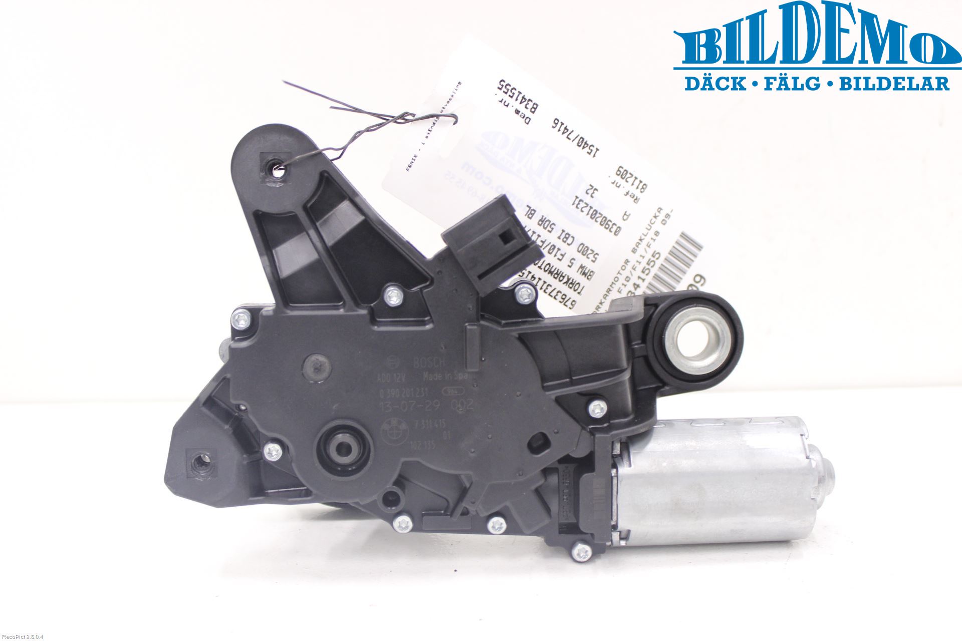 BMW 5 F10/F11/F18 09-17 Viskermotor Bakluke
