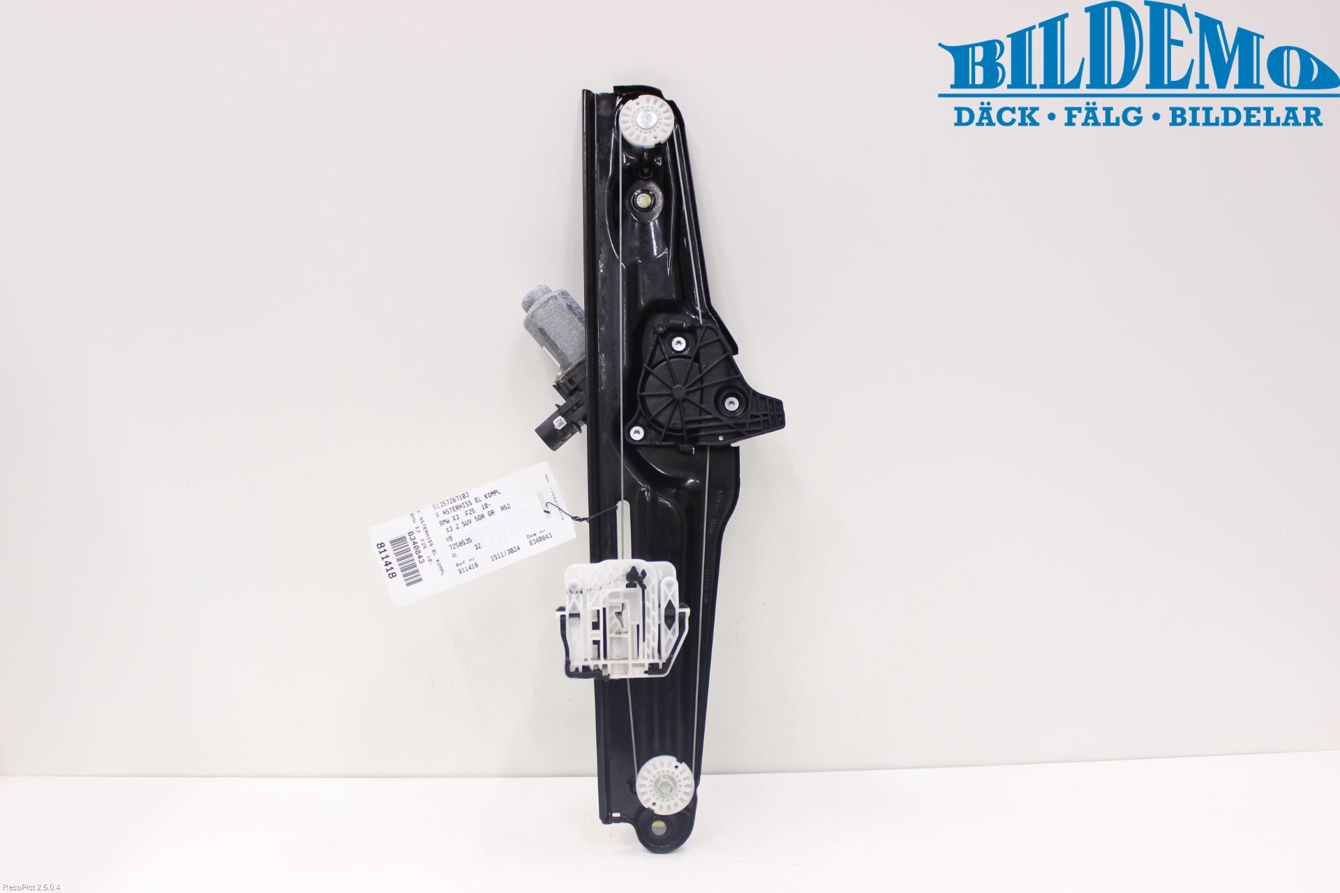 BMW X3 F25 10-17 Vindusheis El Komp