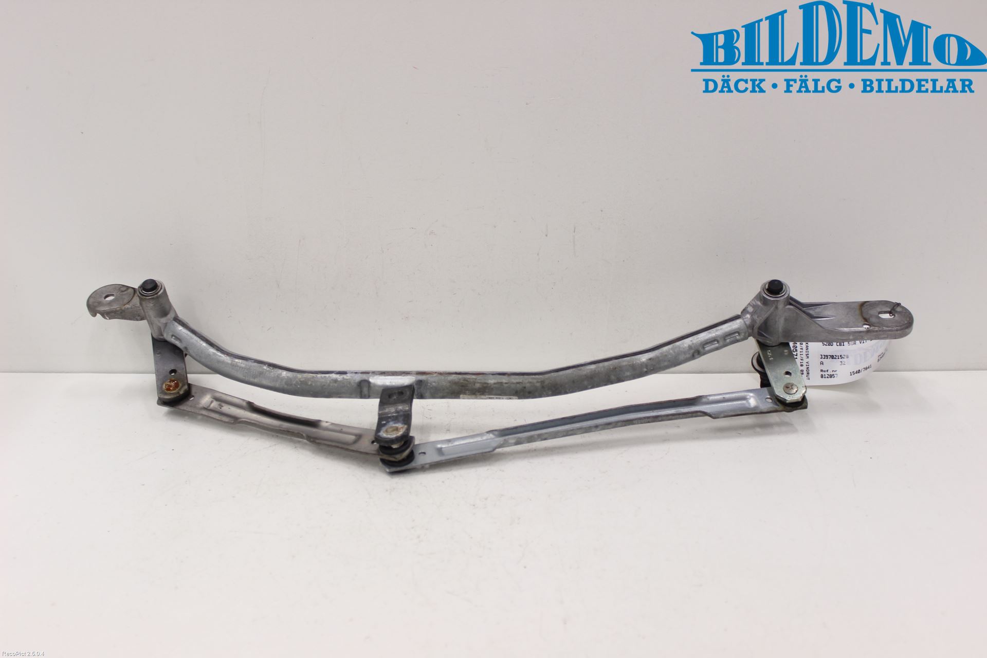 BMW 5 F10/F11/F18 09-17 Viskeroverføring Frontrute