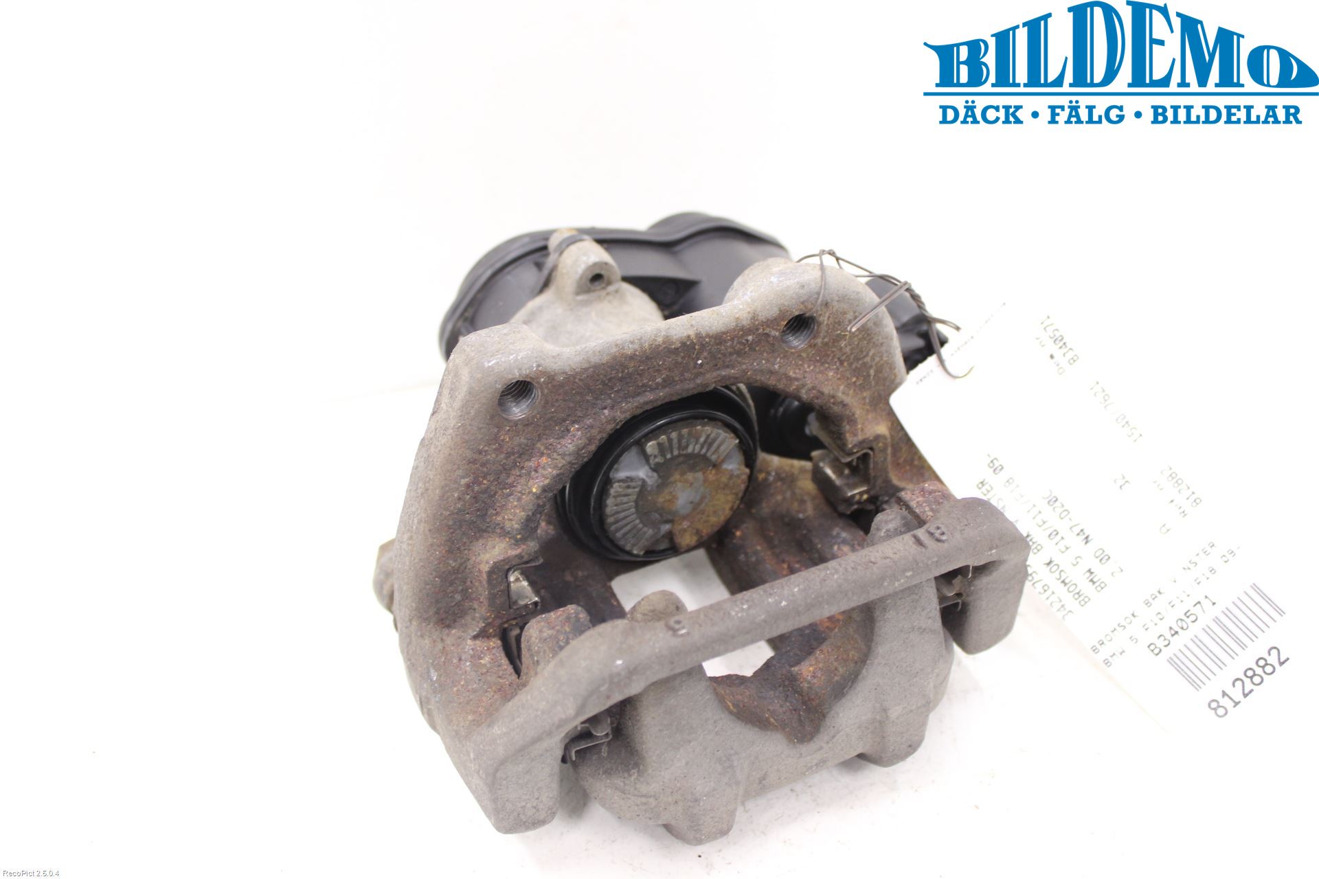 BMW 5 F10/F11/F18 09-17 Bremsecaliper Bak Venstre