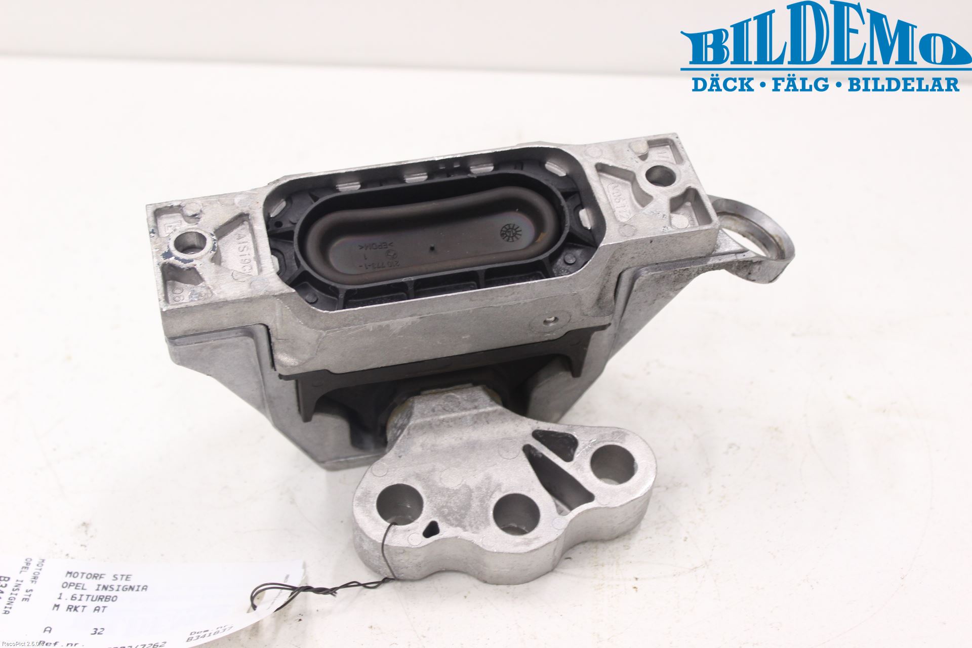 Opel INSIGNIA 09-16 Motor Feste Stål-Alu
