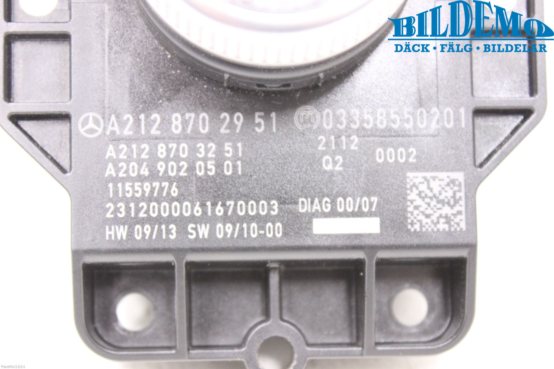 Mercedes-Benz MB E-KLASS (W212) 09-16 Bryter Multifunksjon