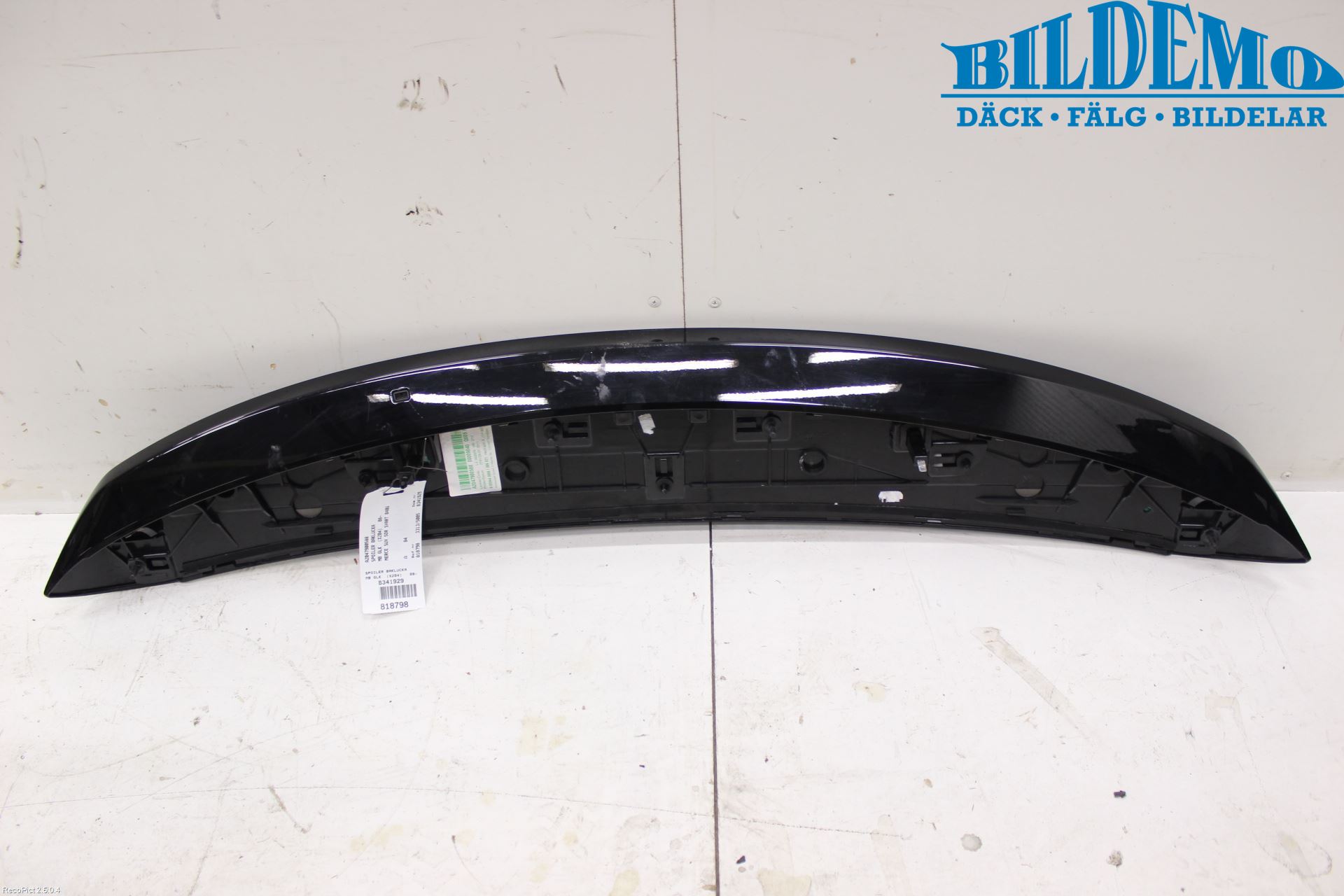 Mercedes-Benz MB GLK-KLASS (X204) 08-16 Spoiler Bakluke