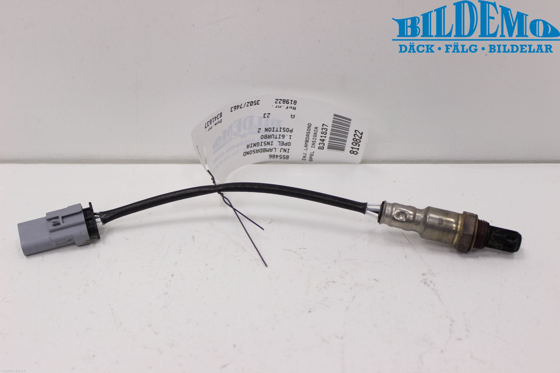 Opel INSIGNIA 09-16 Inns Lambdasonde