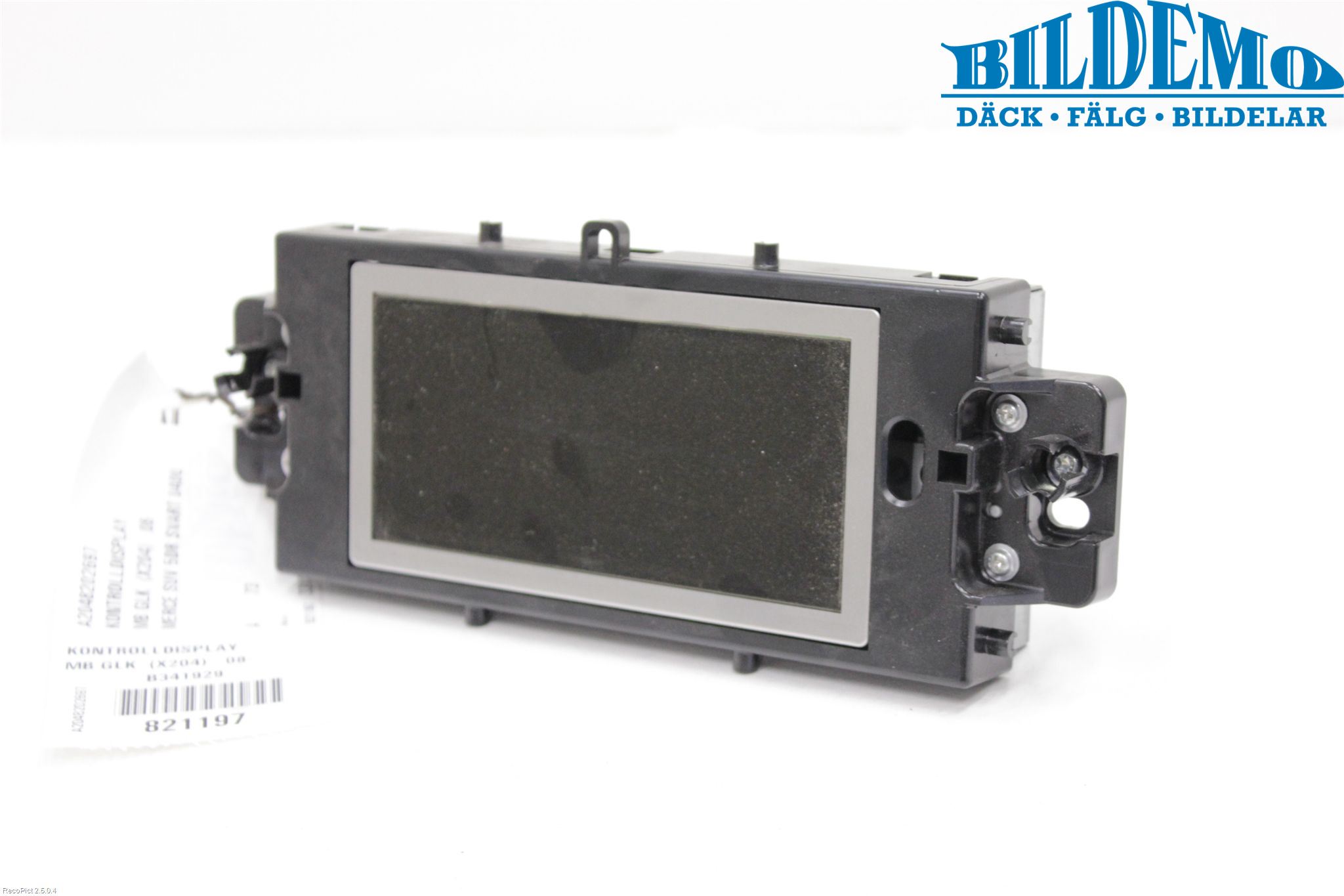 Mercedes-Benz MB GLK-KLASS (X204) 08-16 Instr Varselys - Display