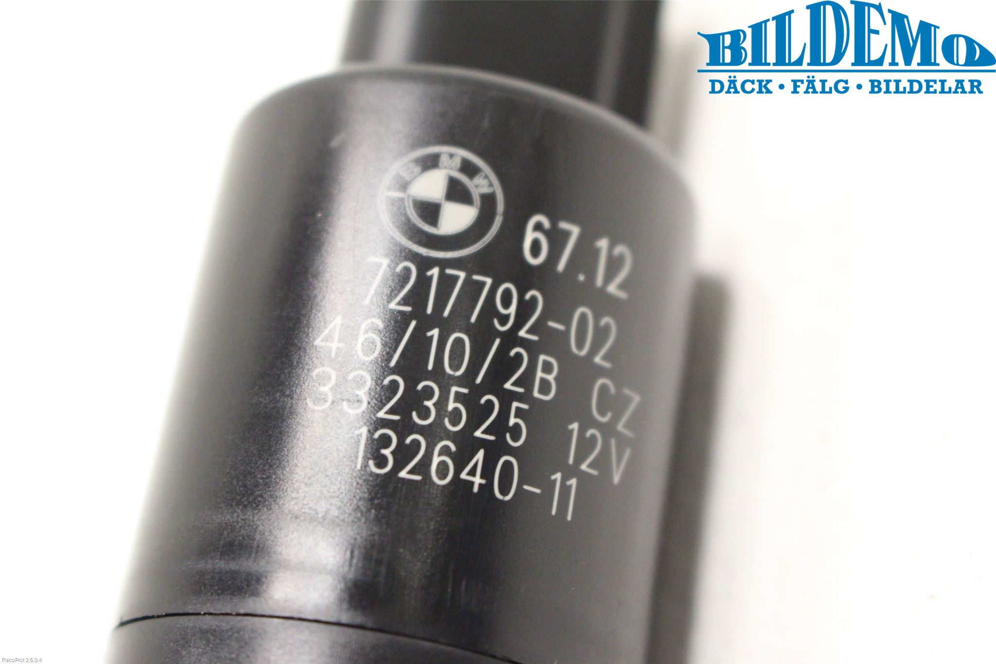 BMW X5 E70 07-13 Spylerpumpe Høytrykk