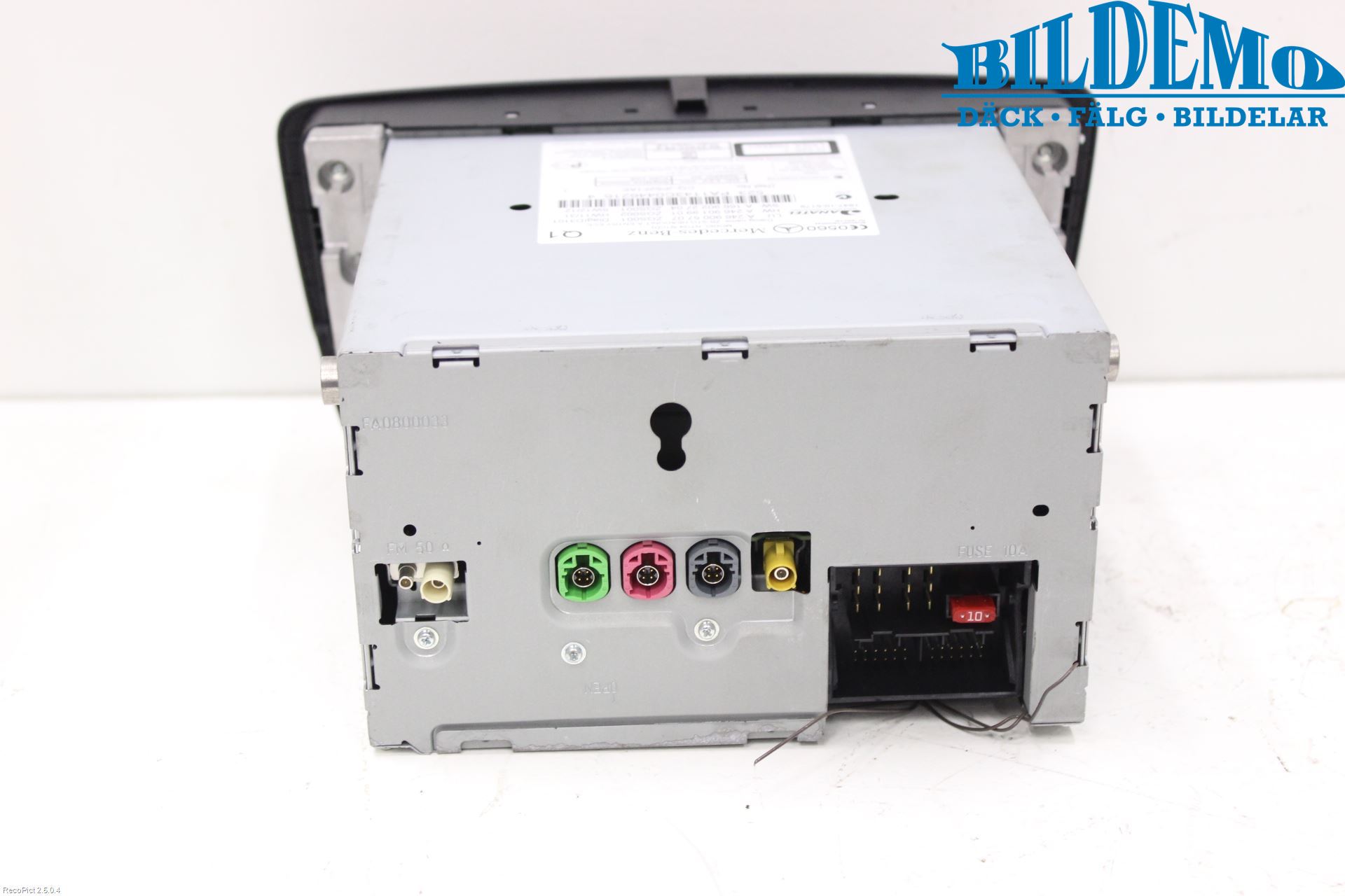Mercedes-Benz MB B-KLASS (W246/W242) 12-19 Stereo Radio Med Cd