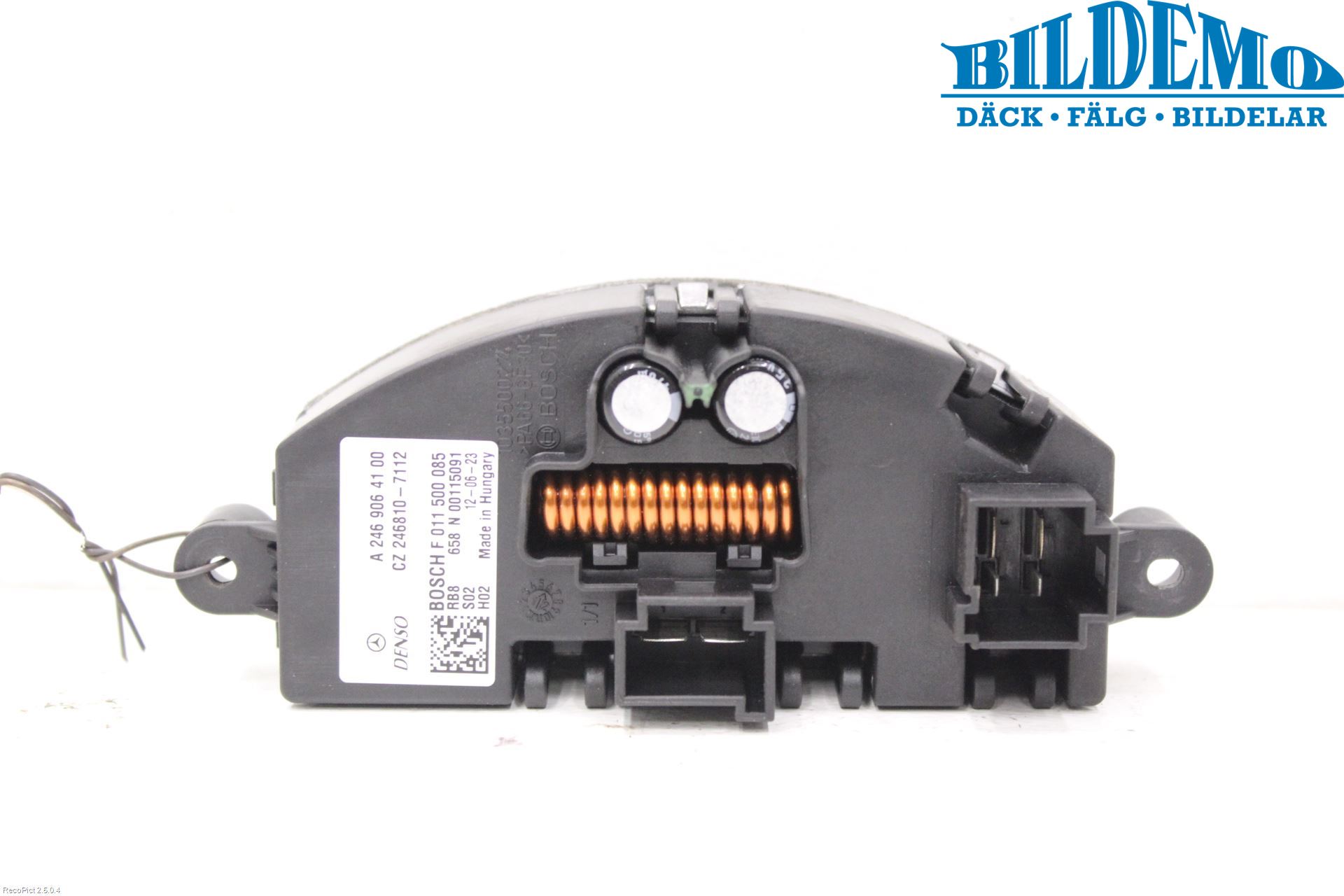 Mercedes-Benz MB B-KLASS (W246/W242) 12-19 Varmeapparat Viftemotstand
