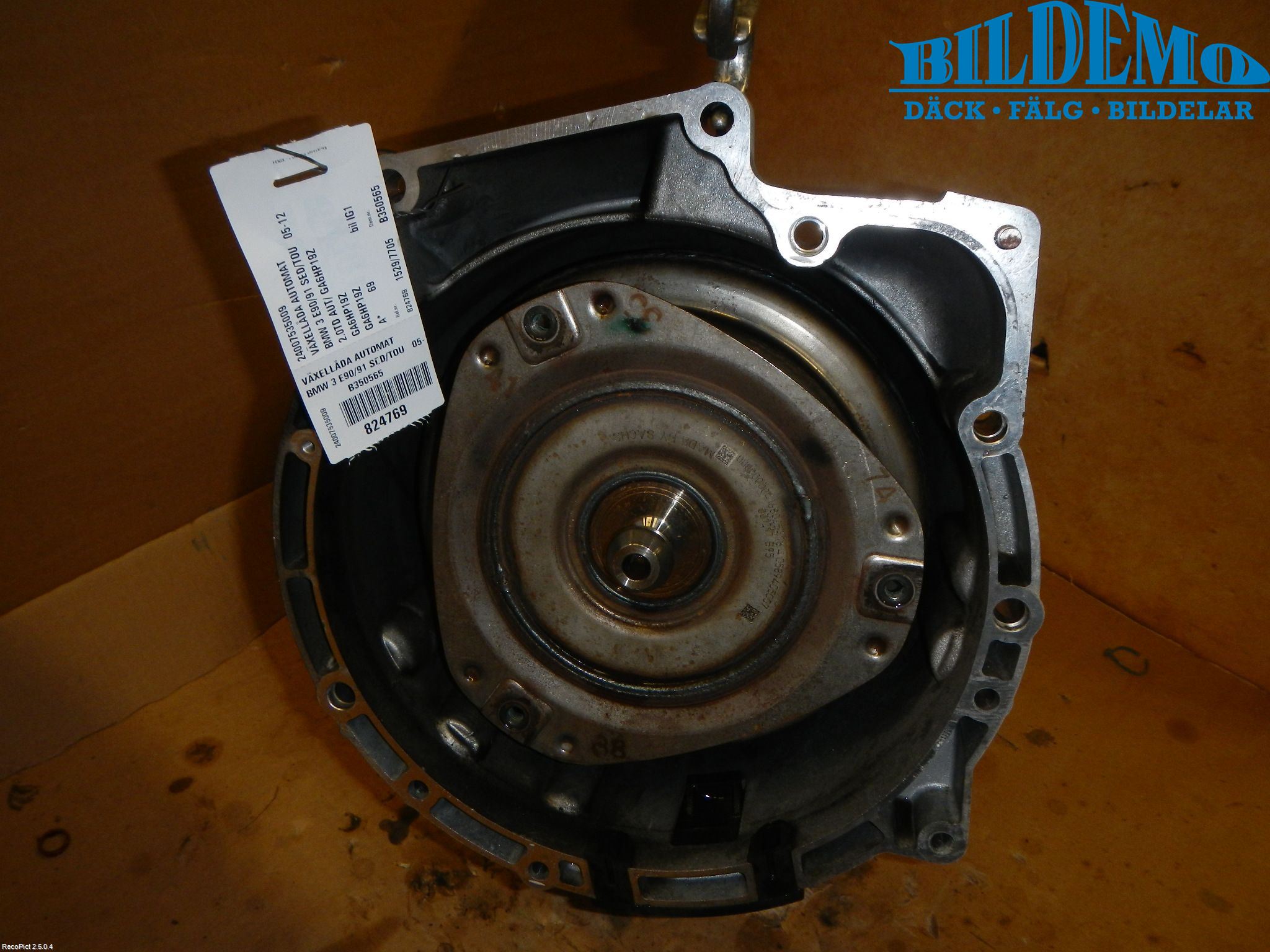 BMW 3 E90/91 SED/TOU 05-12 Gearkasse Automat