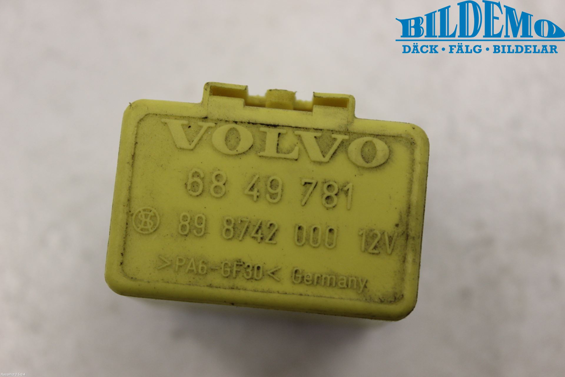 Volvo 940 91-98 Rele Viskerintervall