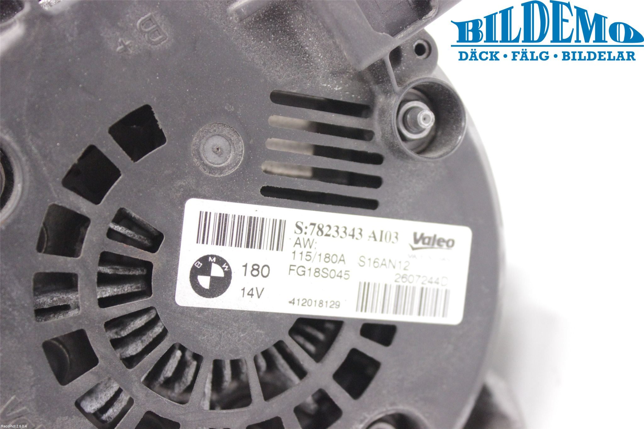 BMW 3 F30/F31/F80 12-19 Dynamo