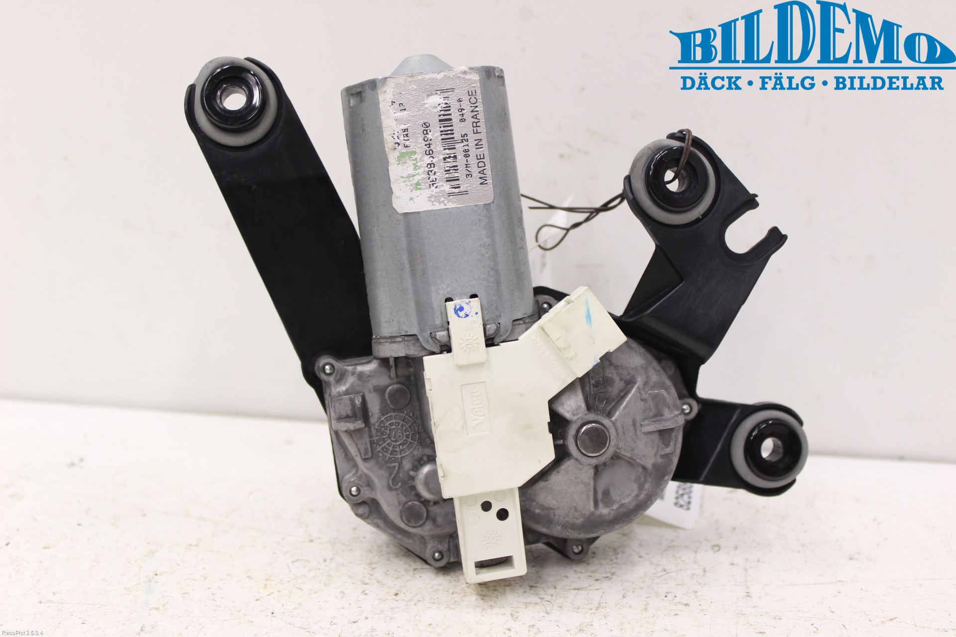 Peugeot 206 98-09 Viskermotor Bakluke