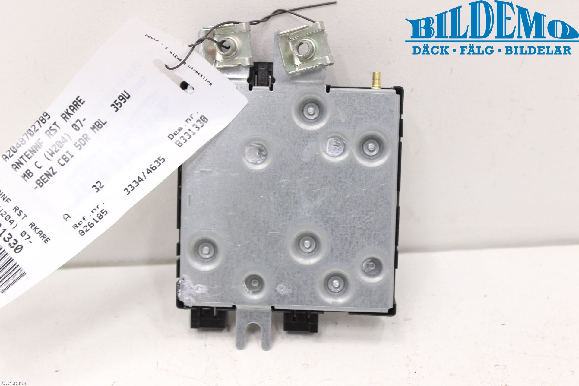 Mercedes-Benz MB C-KLASS (W204) 07-15 Stereo Antenneforsterker