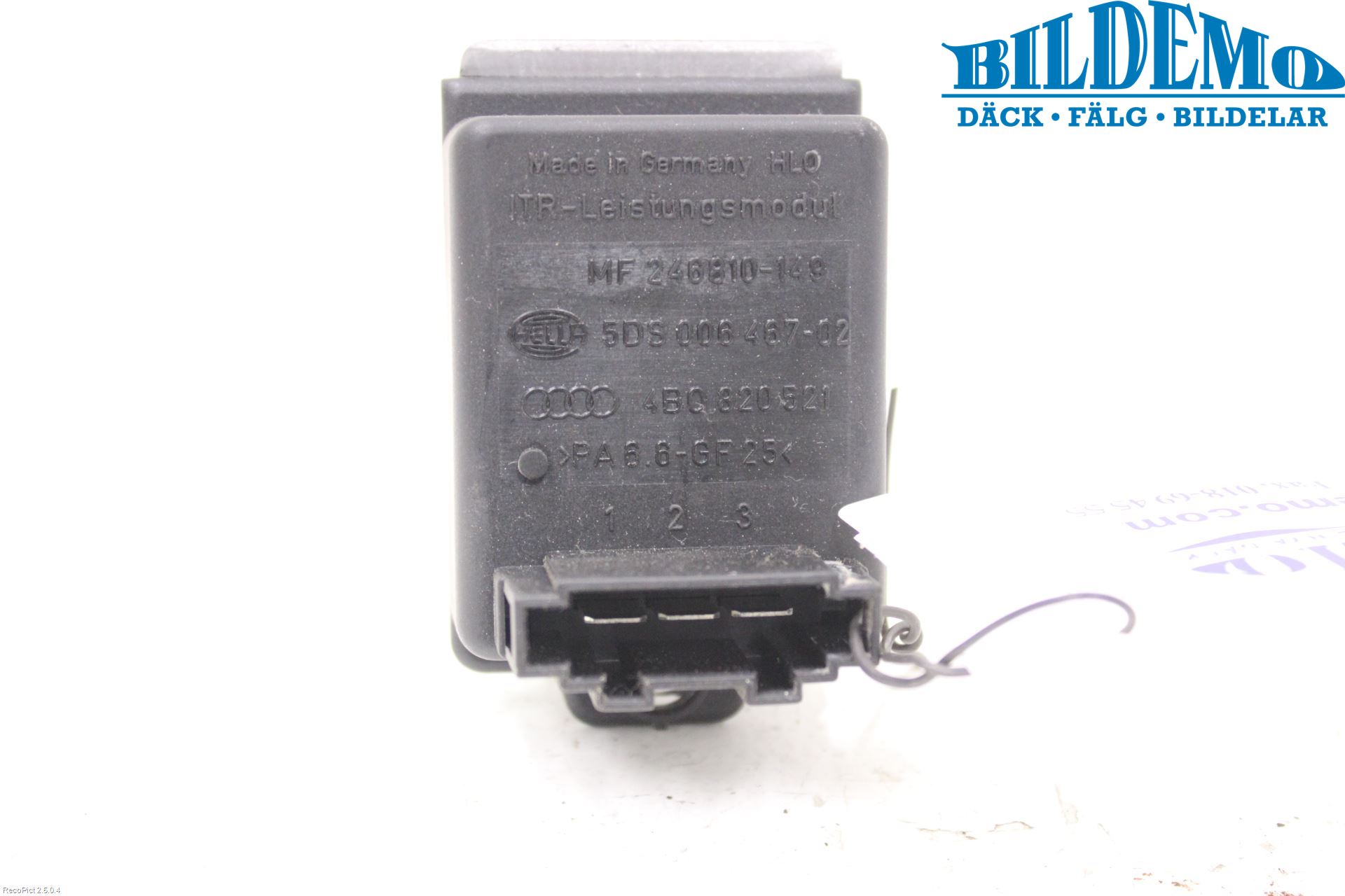 Audi A6/S6     97-05 Varmeapparat Viftemotstand