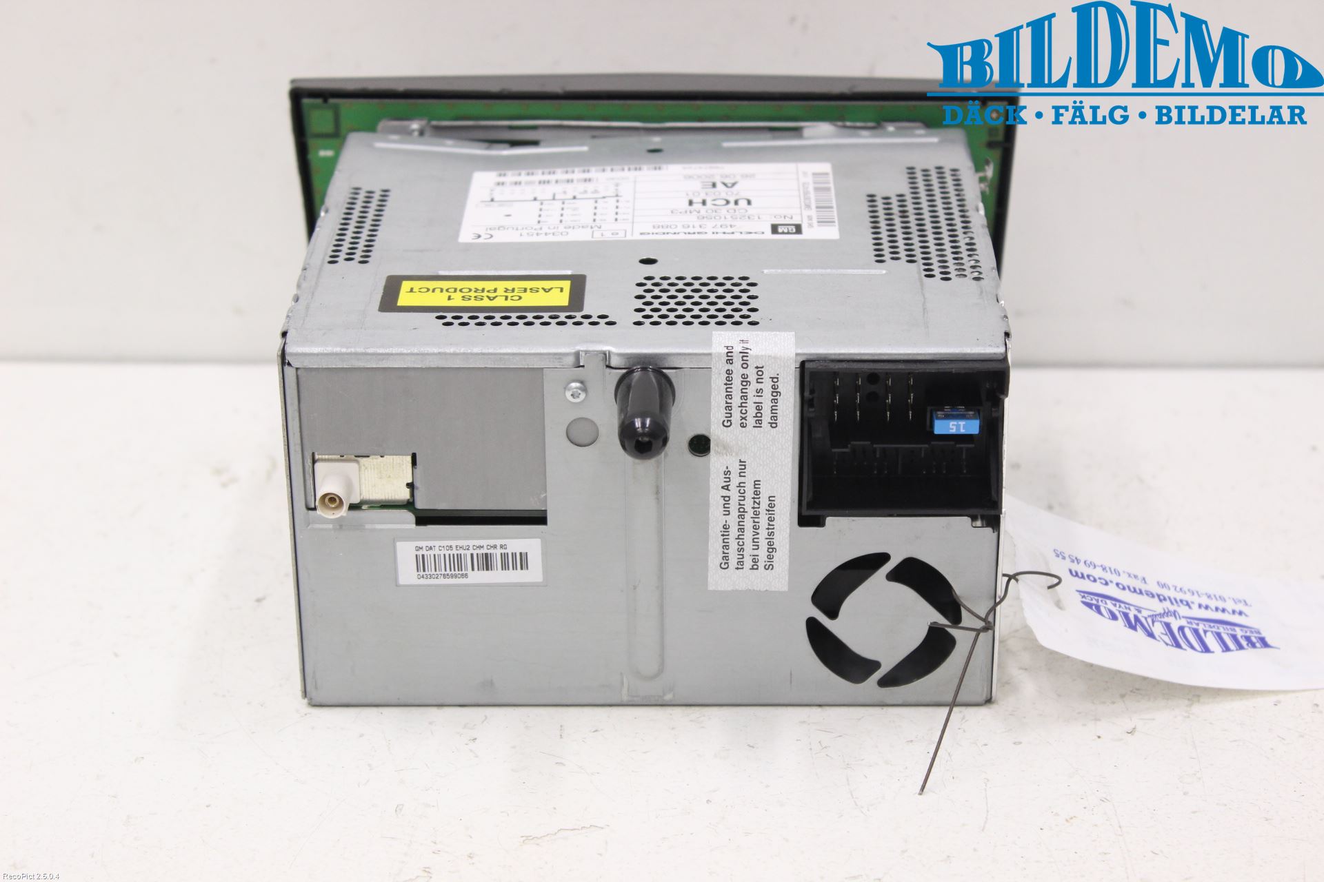 Opel ANTARA Stereo Radio Med Cd