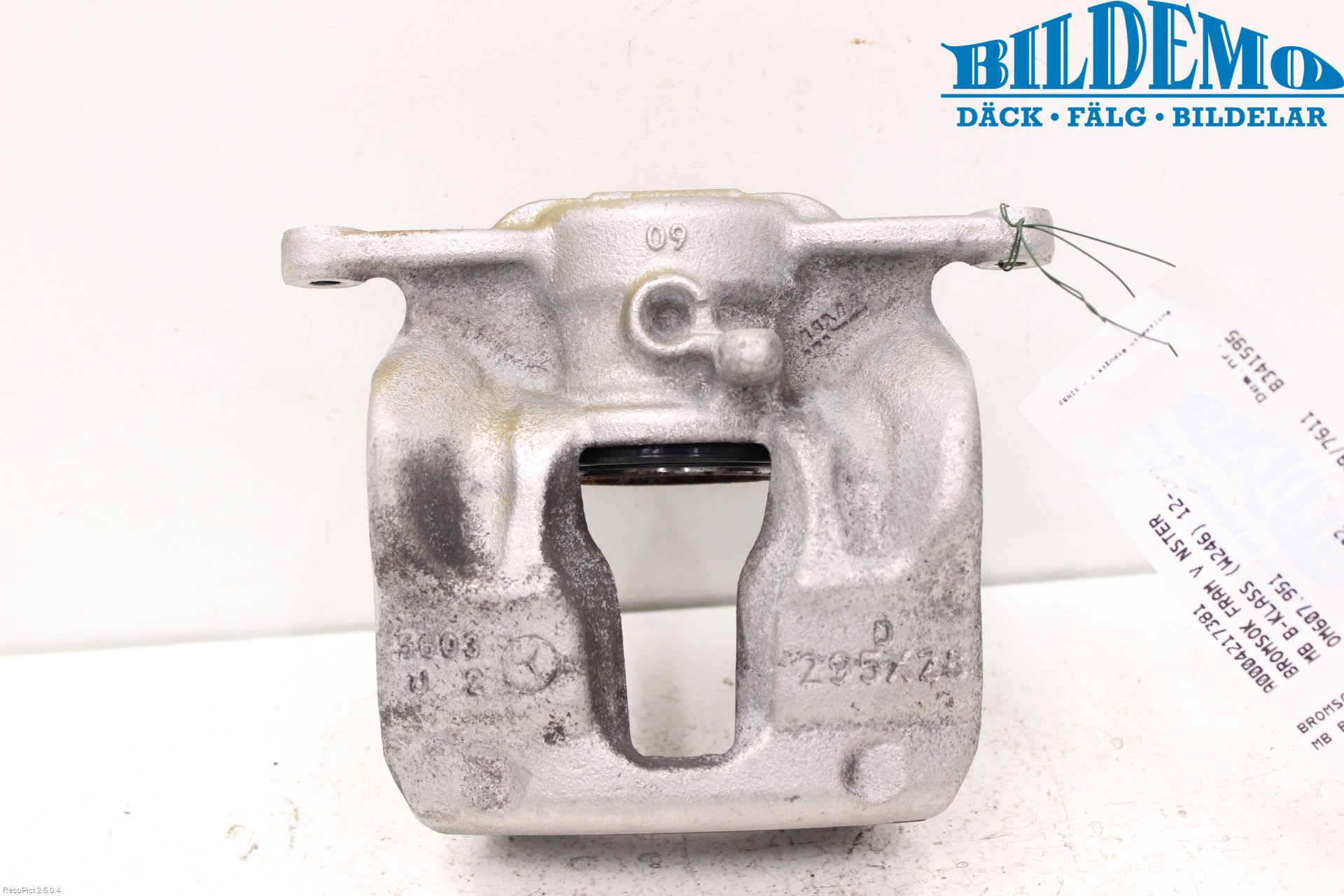 Mercedes-Benz MB B-KLASS (W246/W242) 12-19 Bremsecaliper Foran Venstre