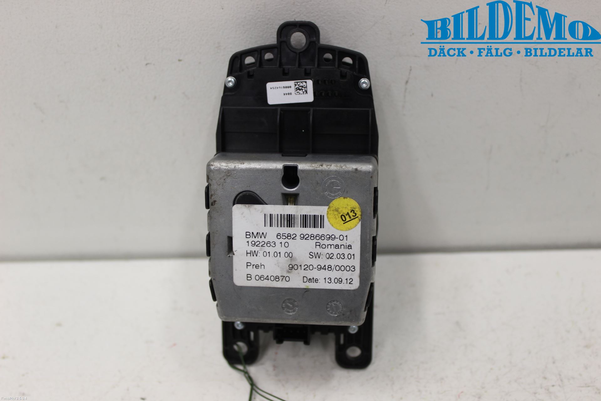 BMW 5 F10/F11/F18 09-17 Bryter Cruisekontroll