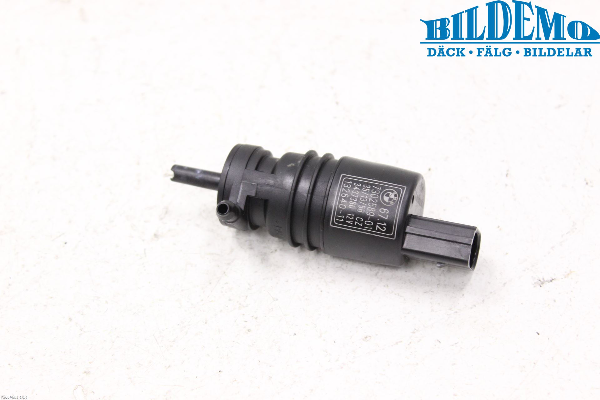 BMW 3 F30/F31/F80 12-19 Spylerpumpe Bakluke