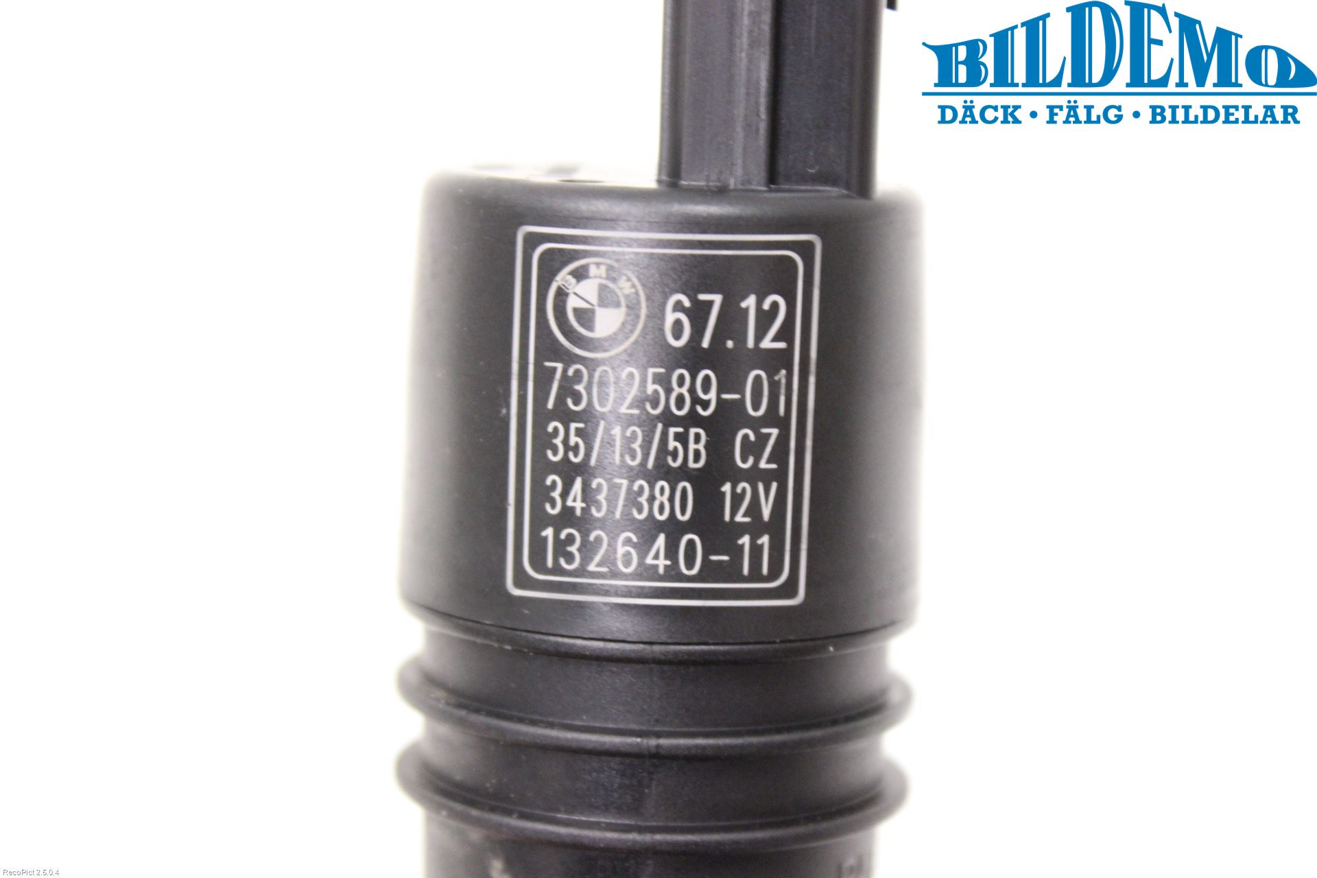 BMW 3 F30/F31/F80 12-19 Spylerpumpe Bakluke