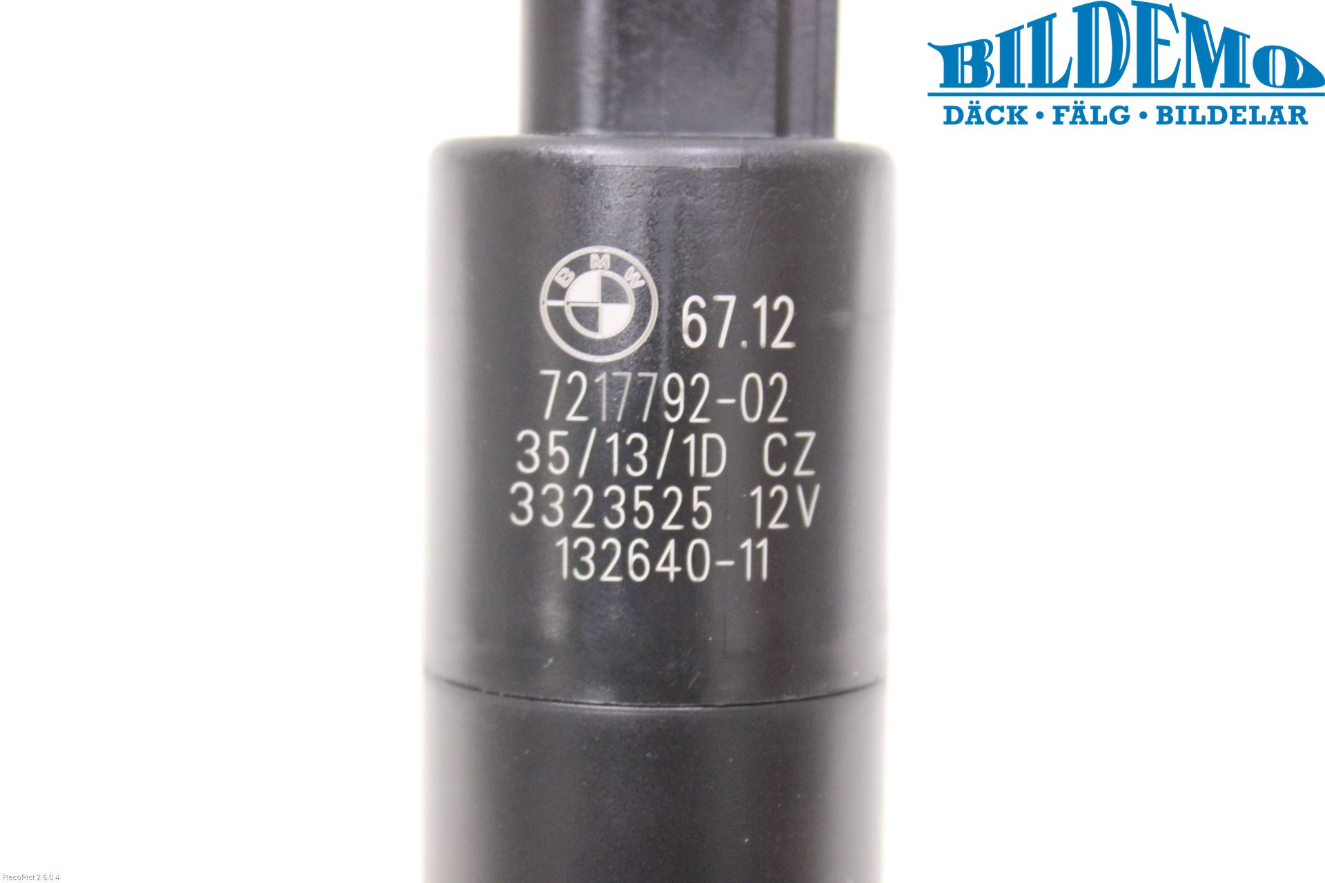 BMW 3 F30/F31/F80 12-19 Spylerpumpe Høytrykk