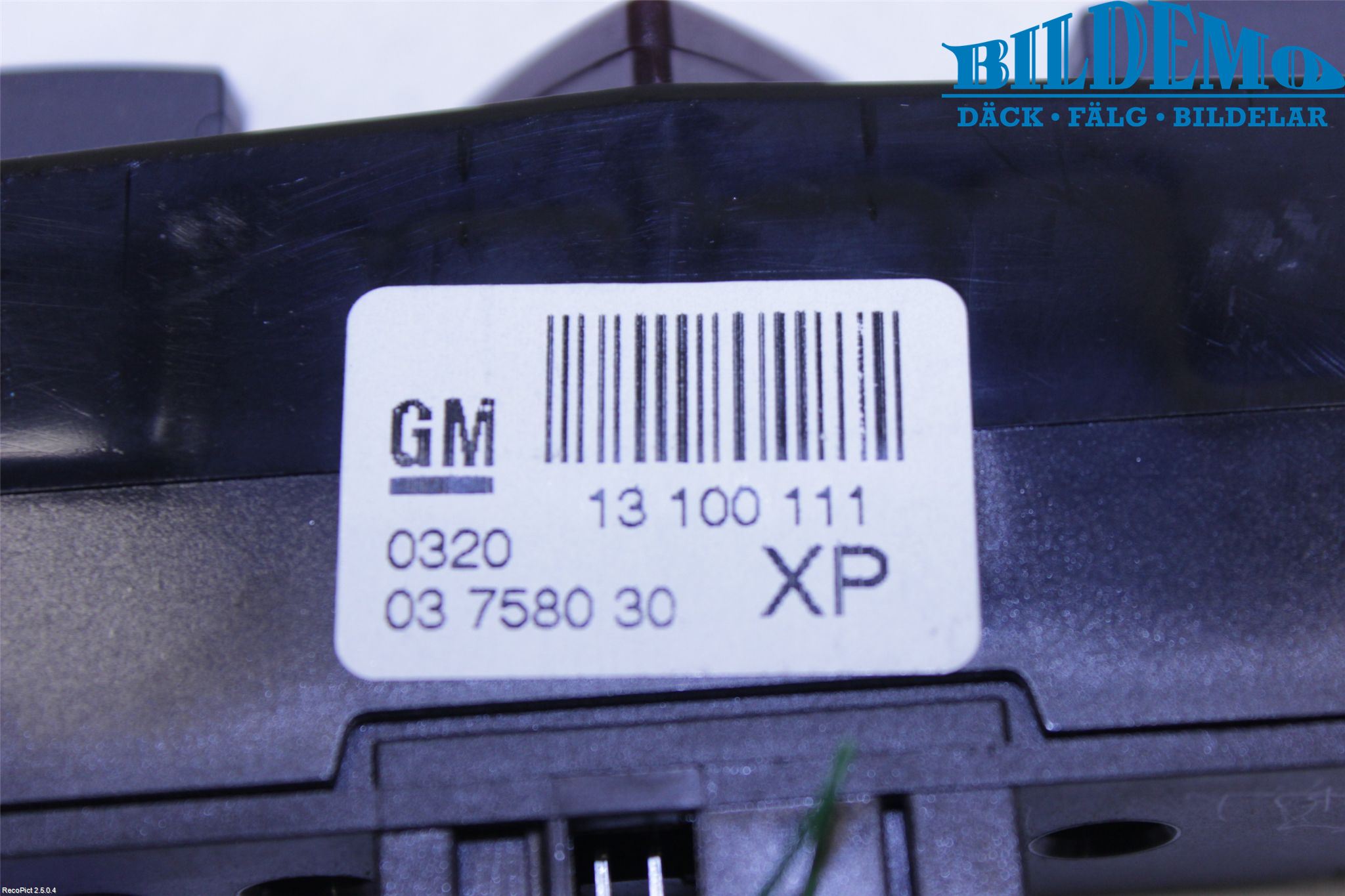 Opel ZAFIRA B 06-14 Bryter Varmesete