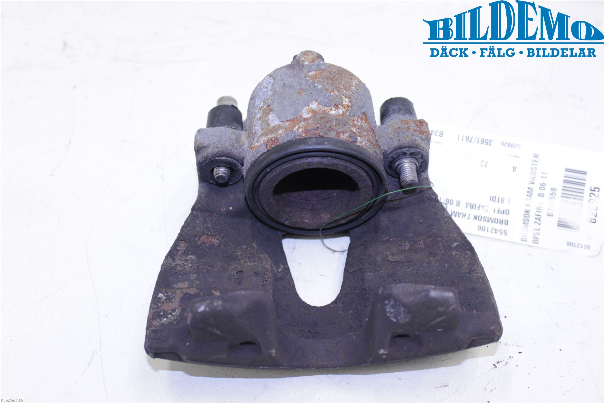 Opel ZAFIRA B 06-14 Bremsecaliper Foran Venstre