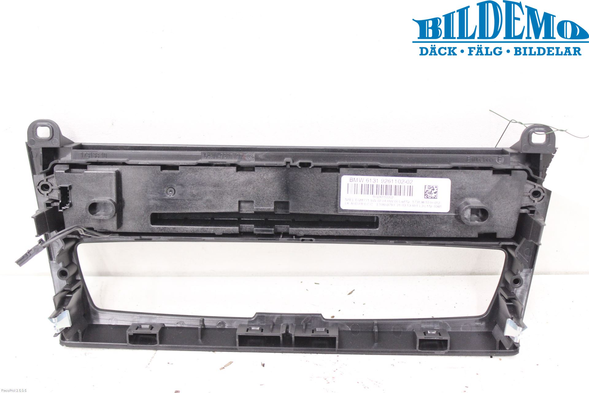 BMW 1 F20/F21 11-19 Stereo Radio Med Cd