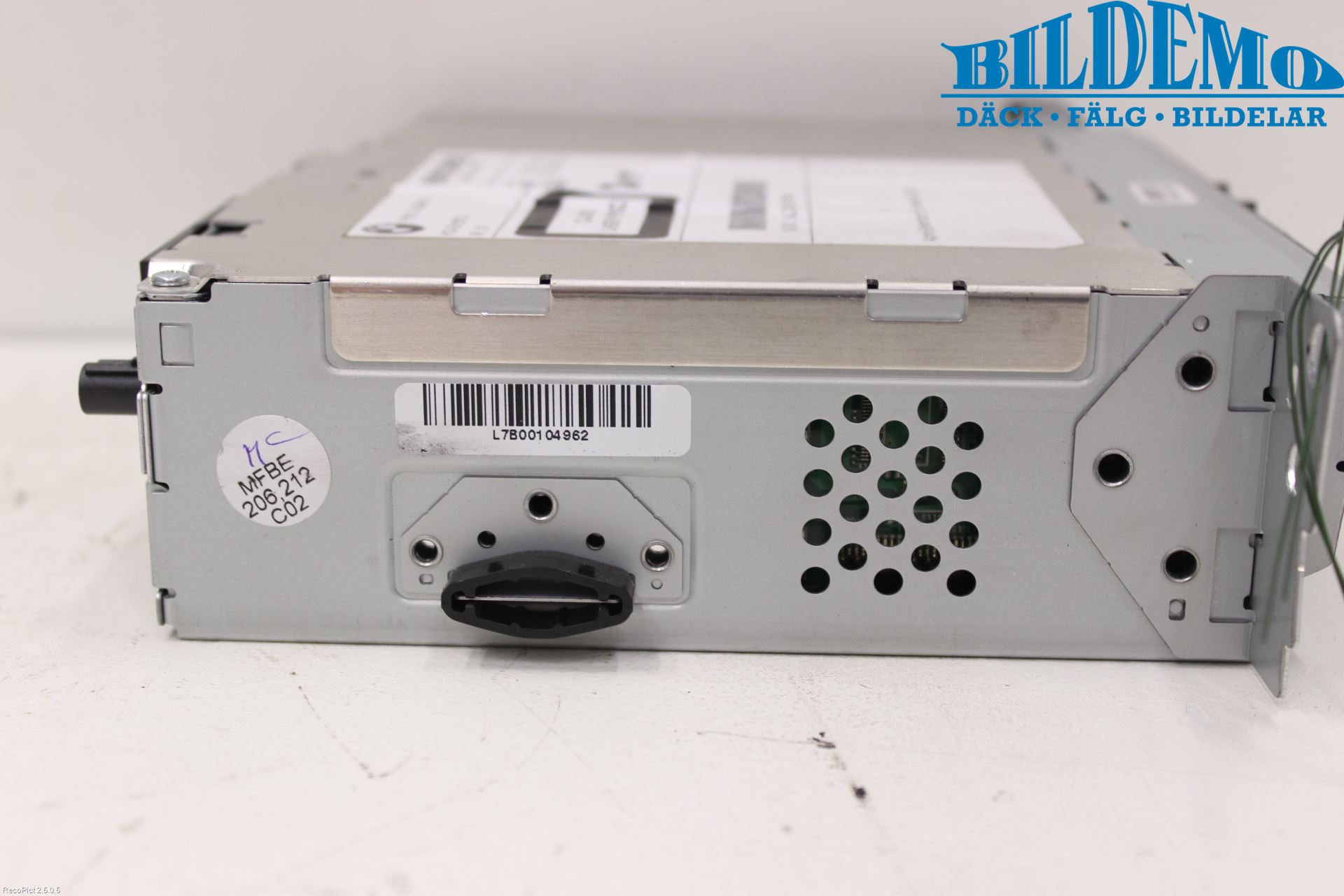 BMW 5 F10/F11/F18 09-17 Stereo Radio Med Cd