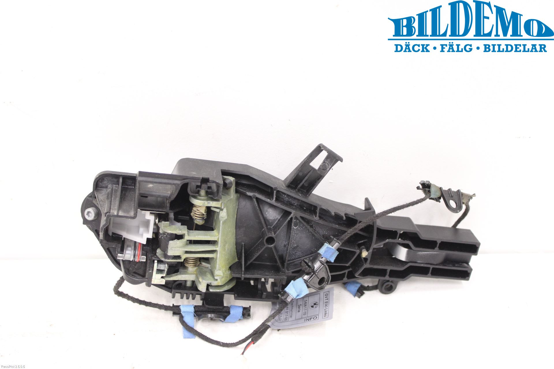 BMW 3 E90/91 SED/TOU 05-12 Dørhandtak Ytre Venstre