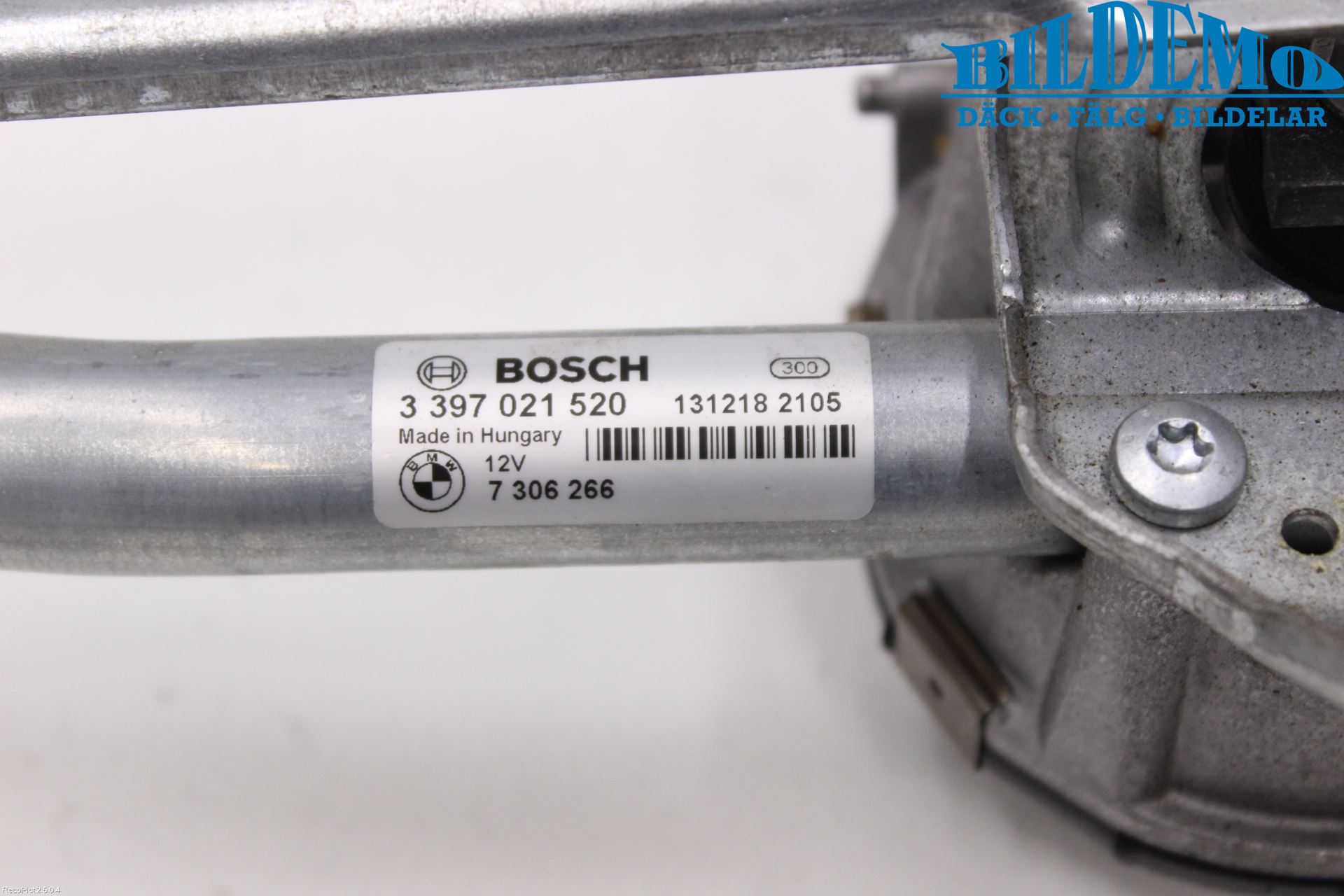BMW 5 F10/F11/F18 09-17 Viskermotor Frontrute