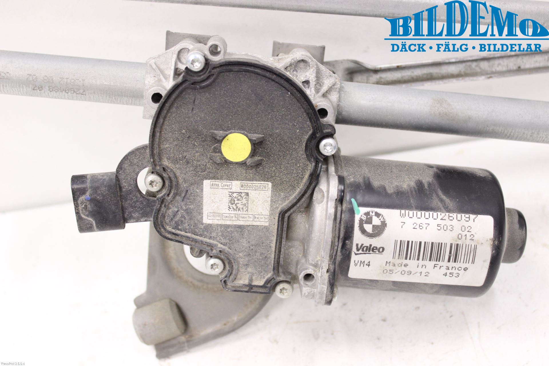 BMW 3 F30/F31/F80 12-19 Viskermotor Frontrute