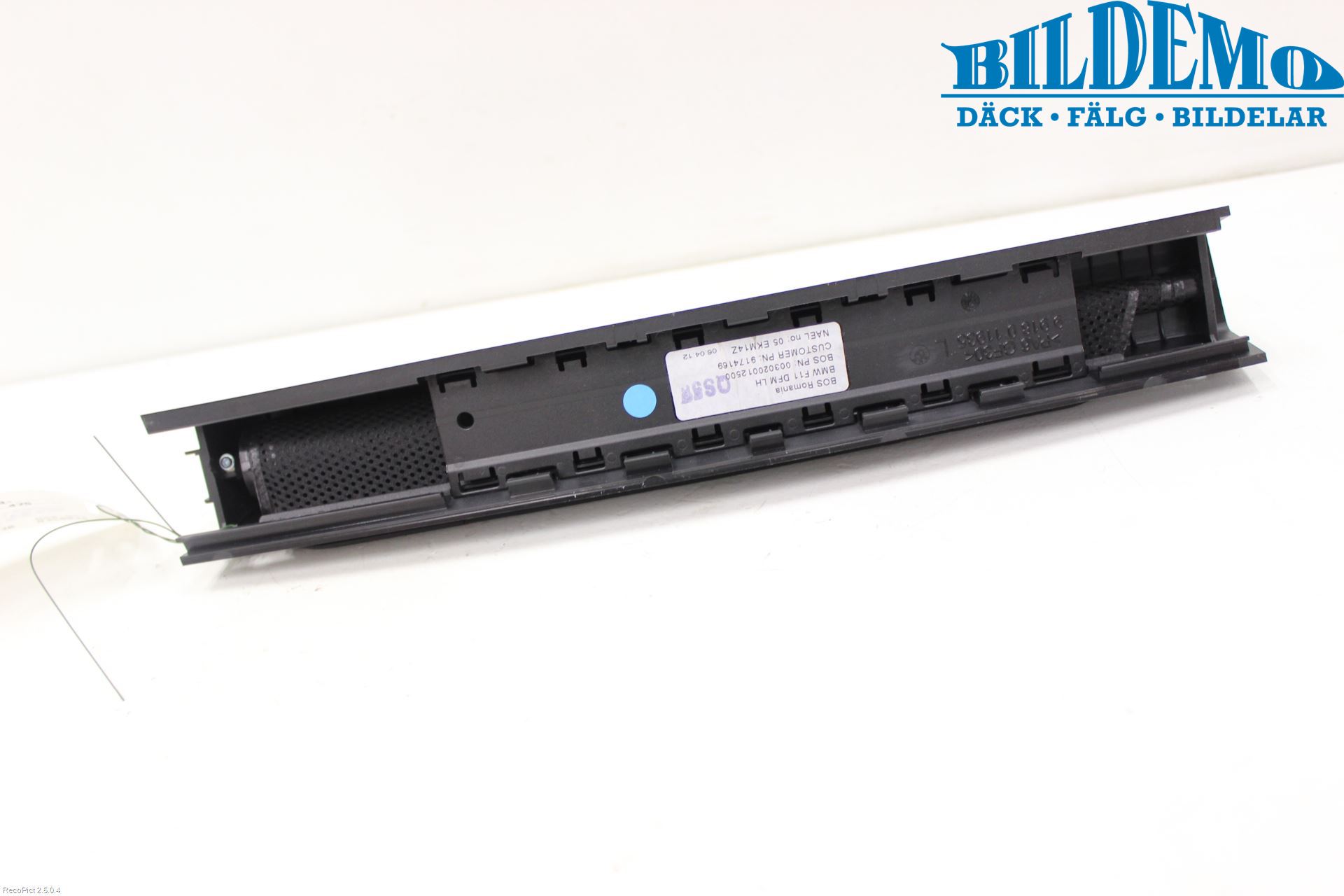 BMW 5 F10/F11/F18 09-17 Innr Solskjerm