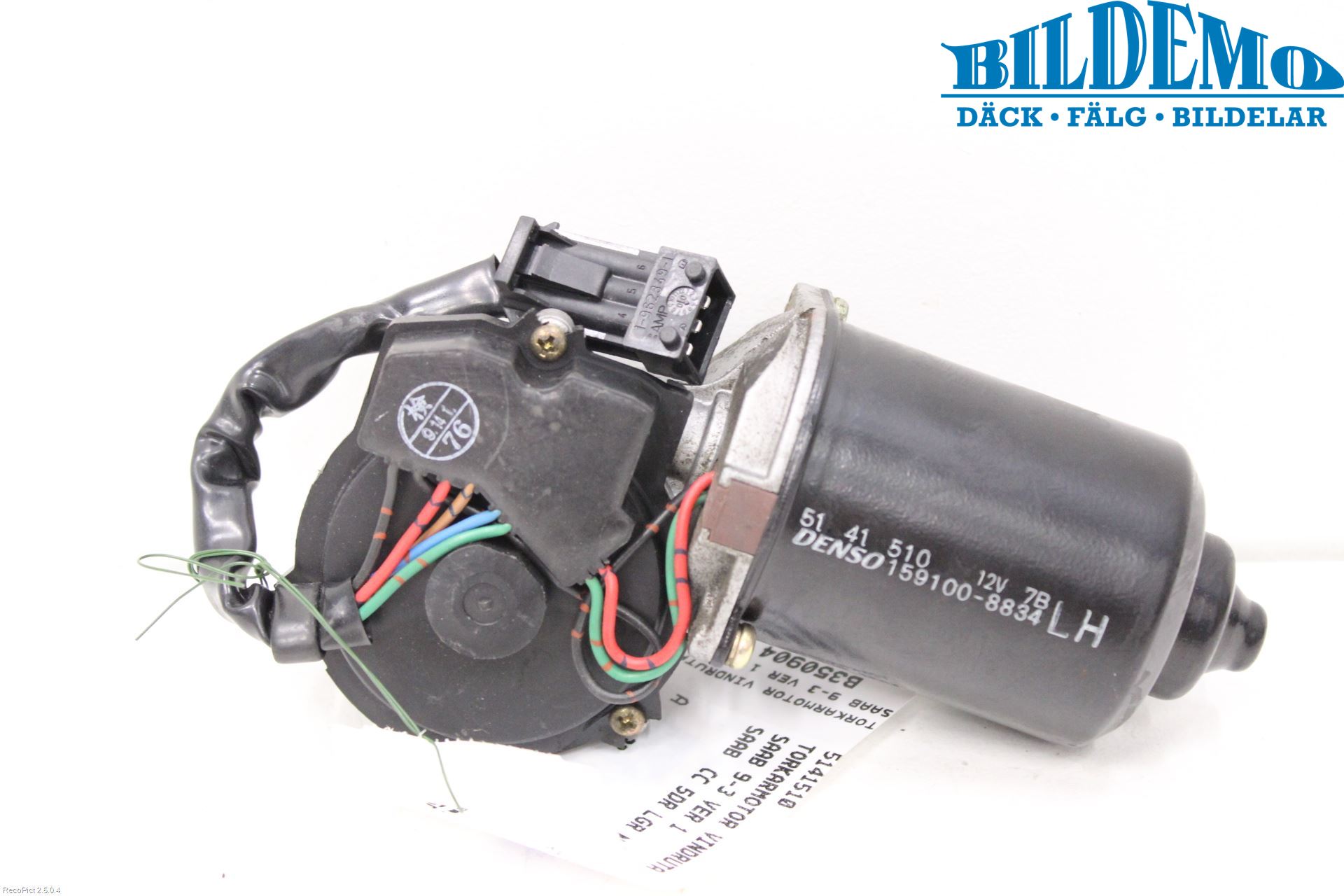 Saab 9-3 VER 1 98-03 Viskermotor Frontrute