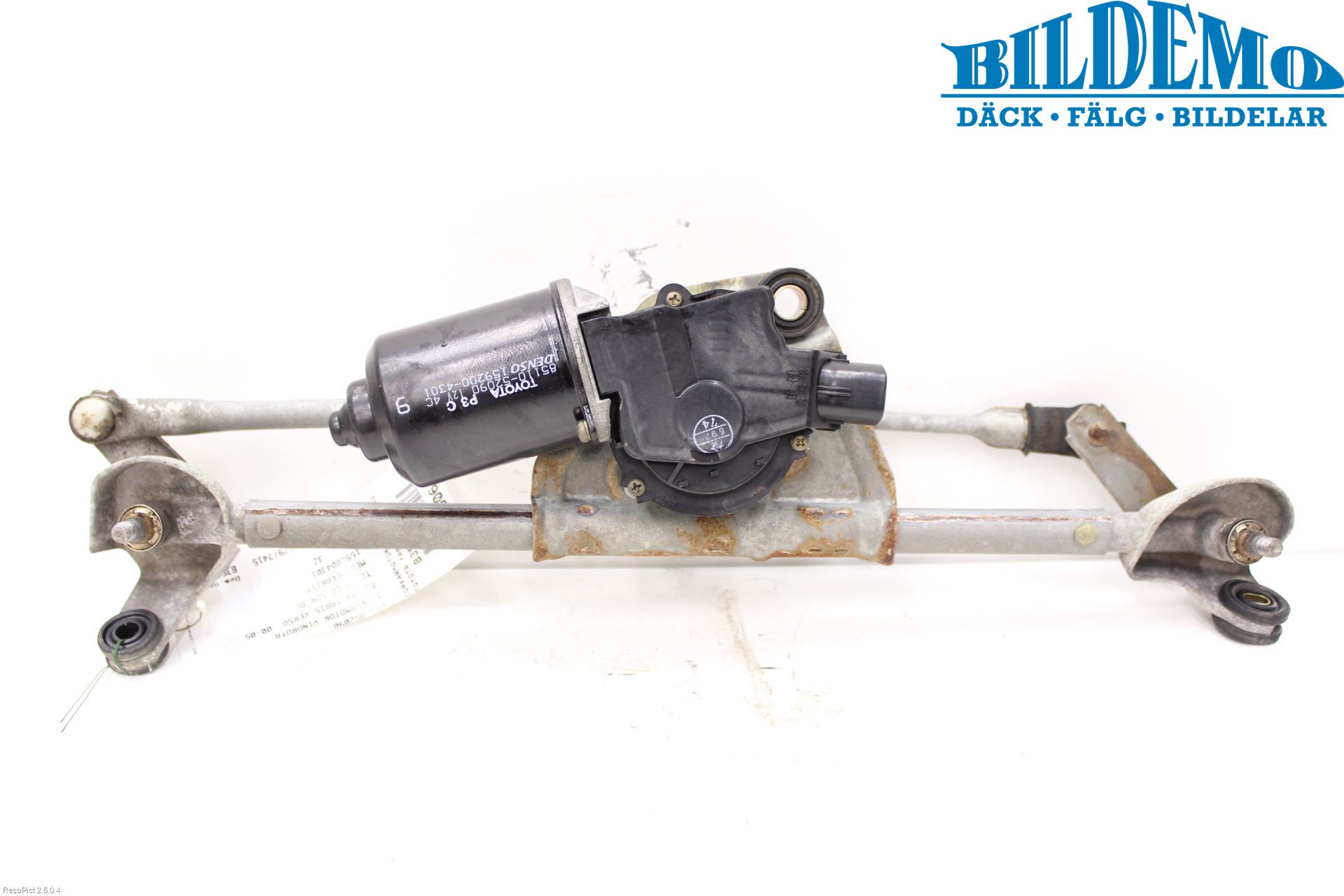 Toyota YARIS VERSO P1 00-05 Viskermotor Frontrute