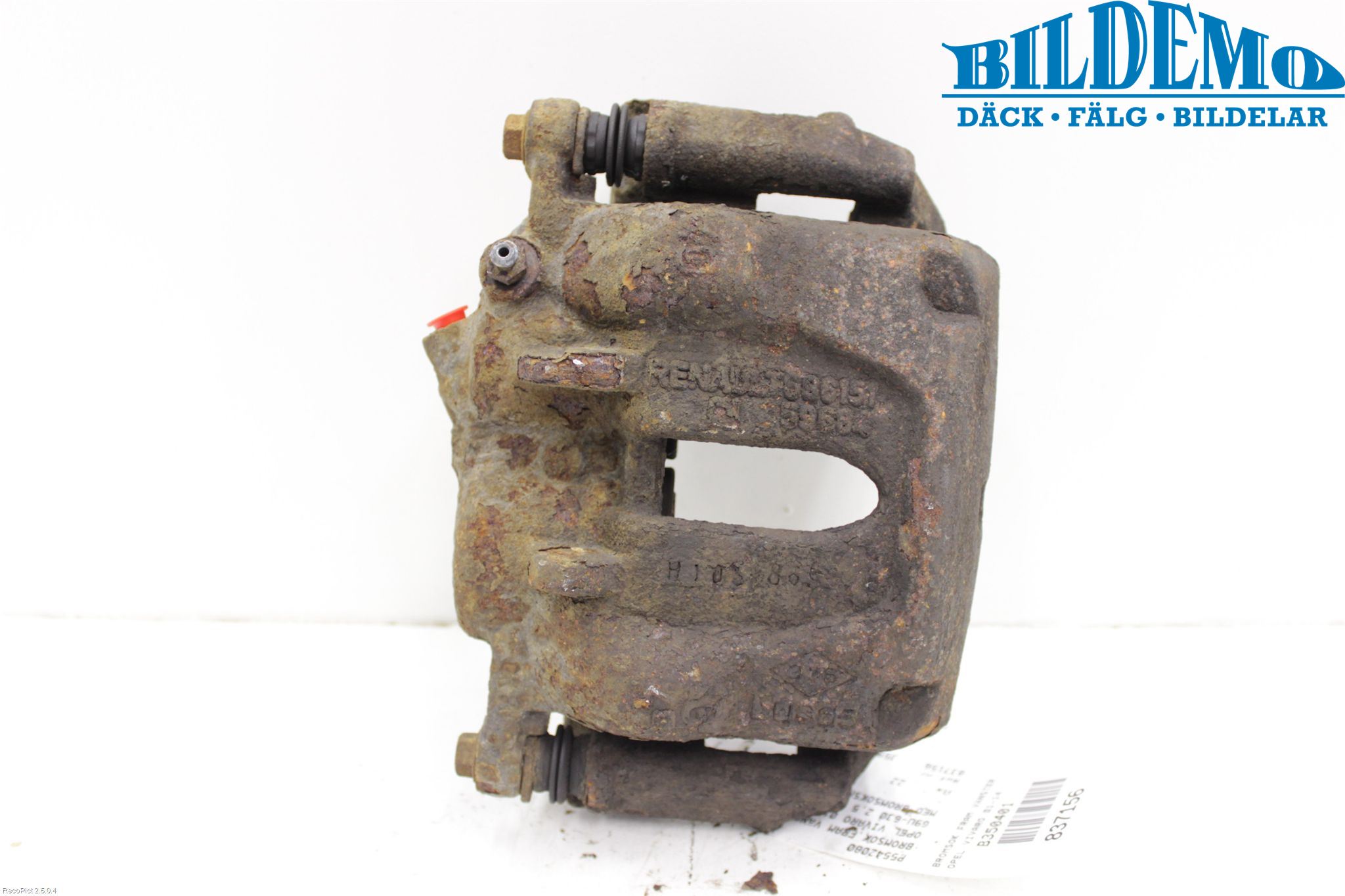 Opel VIVARO 01-14 Bremsecaliper Foran Venstre