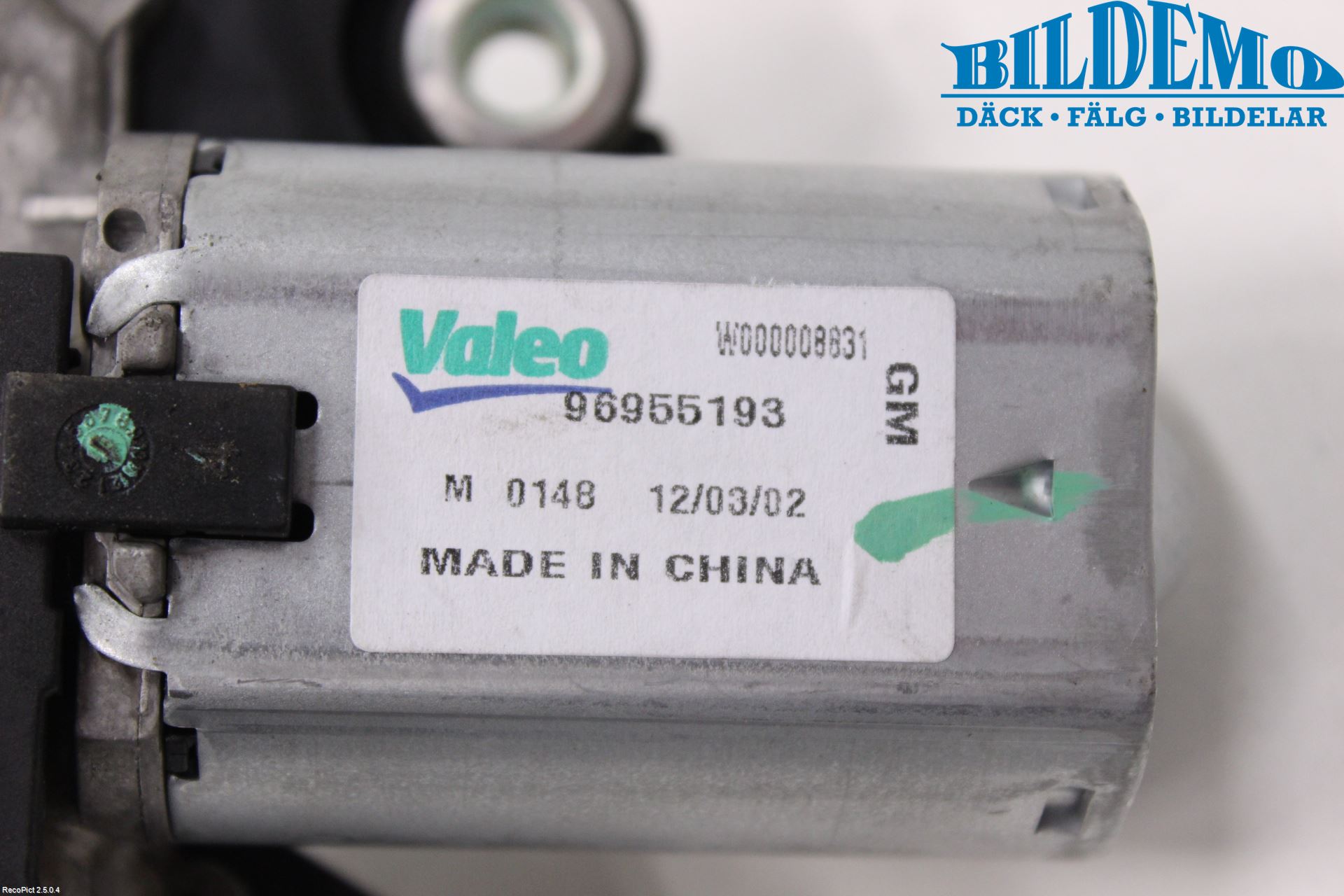 Chevrolet AVEO Viskermotor Bakluke