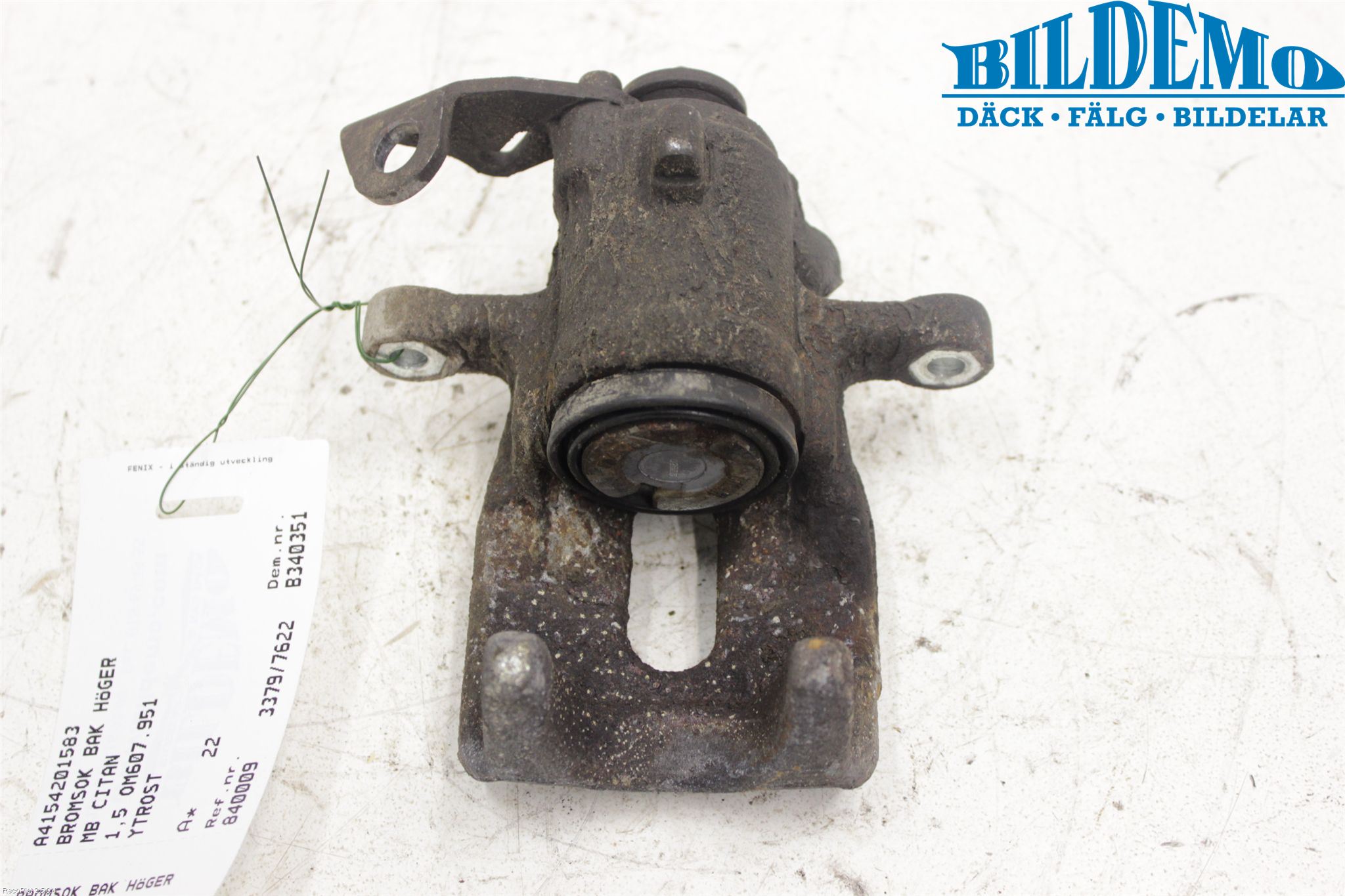 Mercedes-Benz MB CITAN (W415) 13-21 Bremsecaliper Bak Høyre