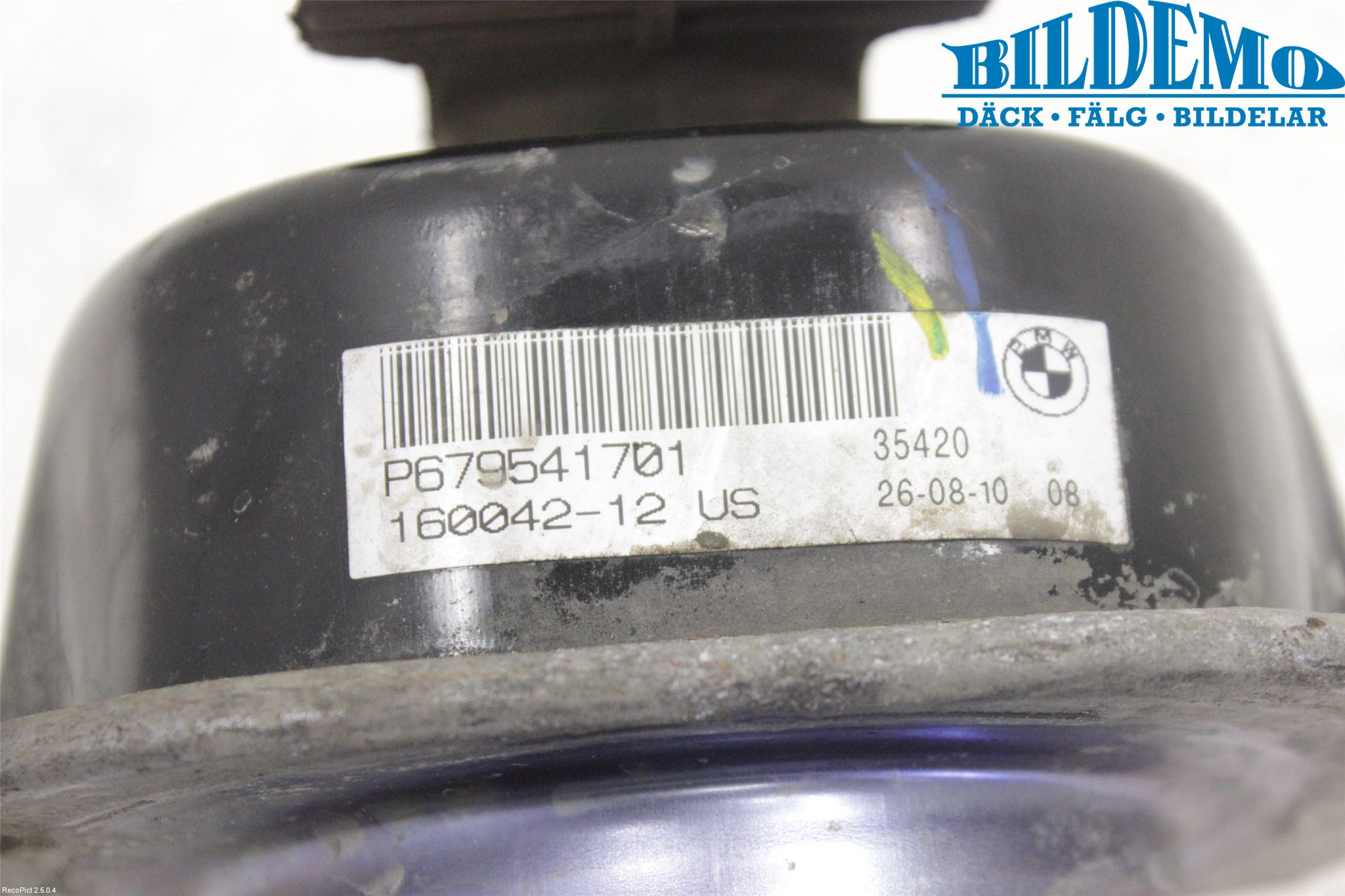 BMW X5 E70 07-13 Motor Feste Gummi