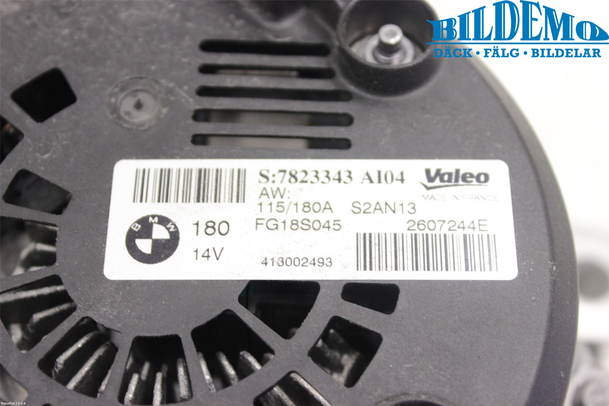BMW 3 F30/F31/F80 12-19 Dynamo